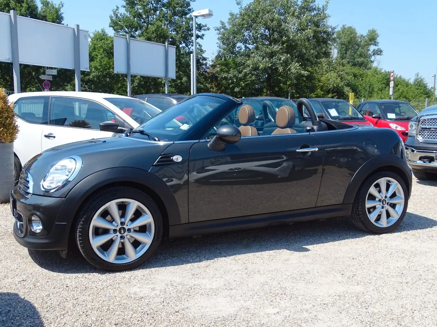 MINI Cooper Roadster *1.HAND*LEDER*17ZOLL*XENON*58Tkm Grau - 1