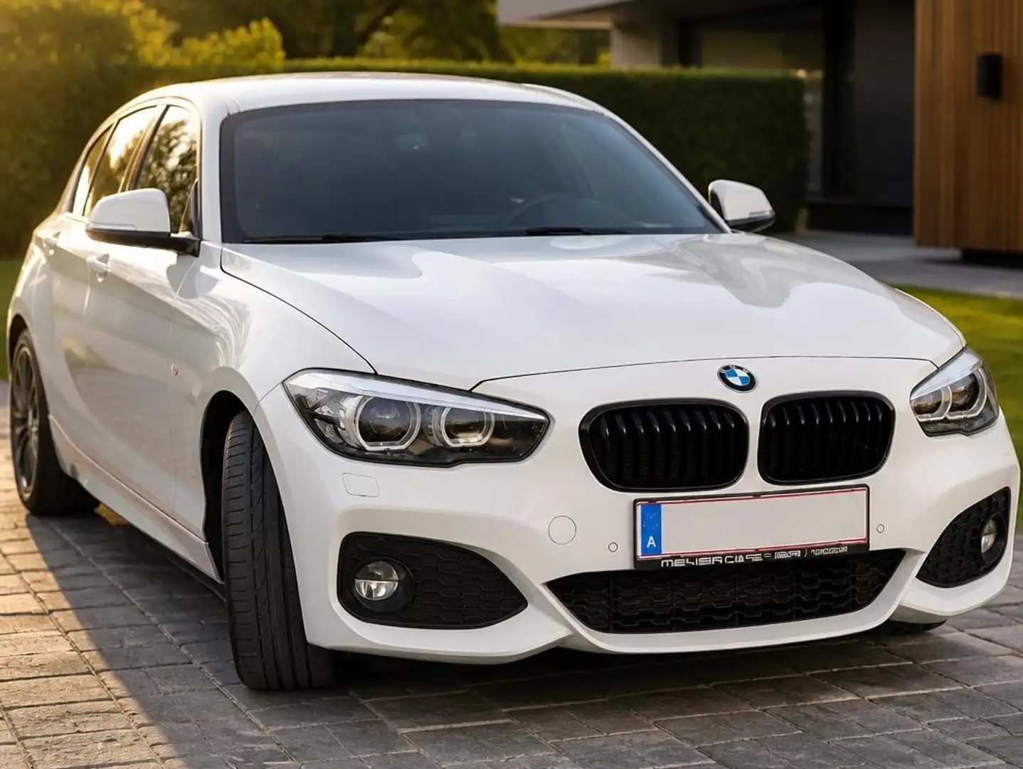 BMW 118 118d M Sport M Sport Weiß - 1