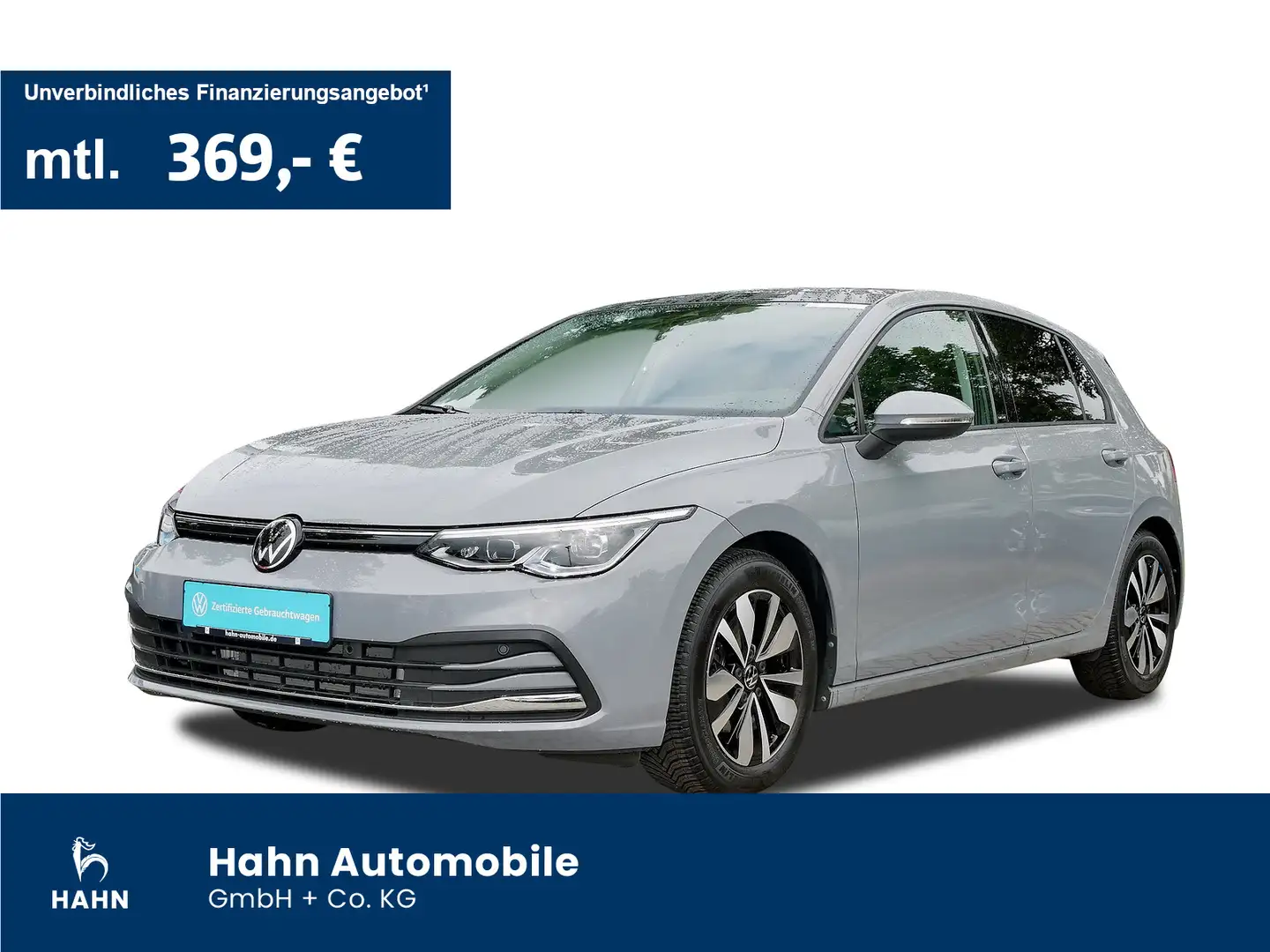 Volkswagen Golf VIII 2.0TDI DSG Move AHK Pano HUD ACC Kamer Grau - 1