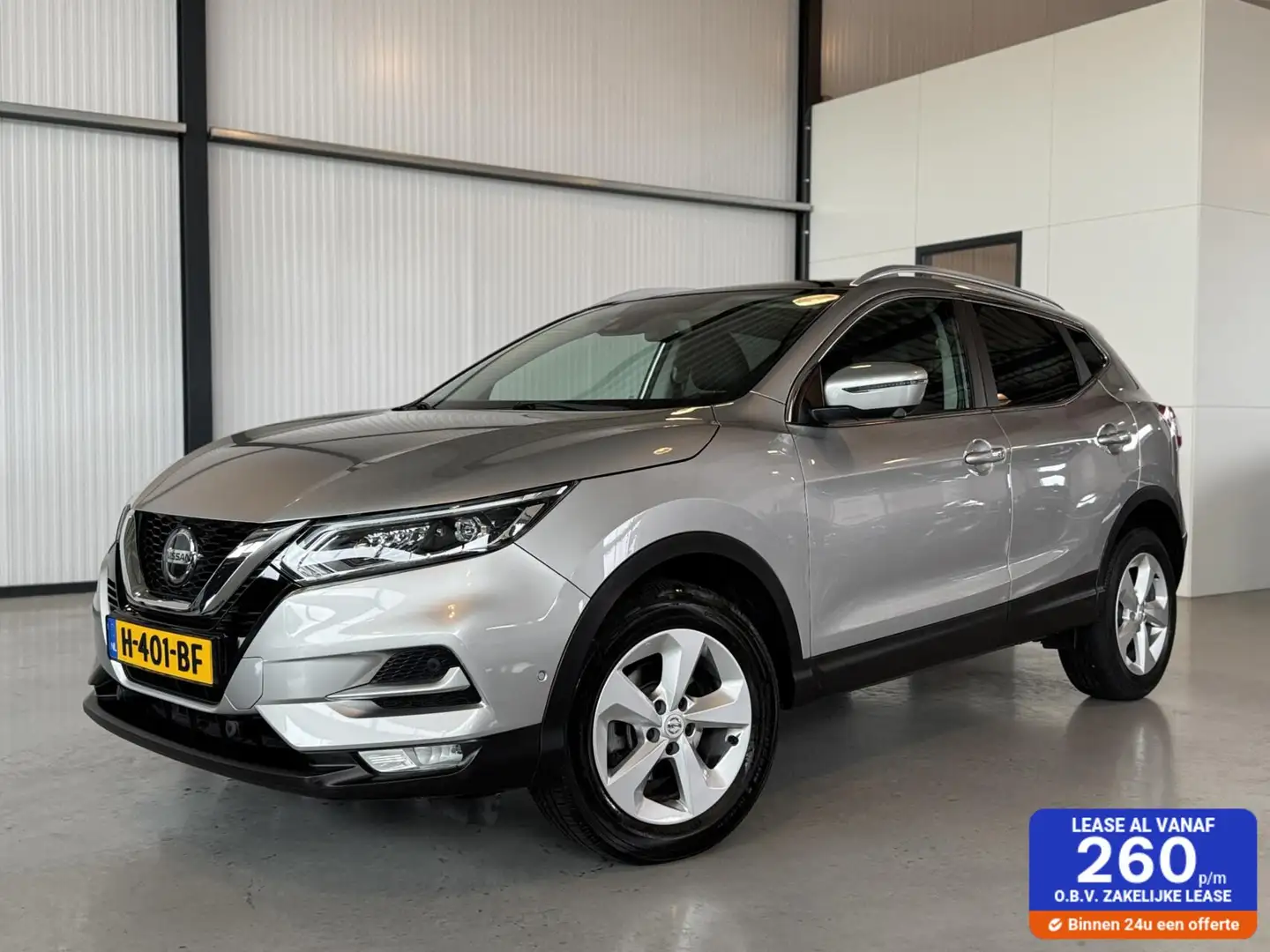 Nissan Qashqai 1.3 DIG-T Business Edition|Panoramadak|camera|Navi Grau - 1