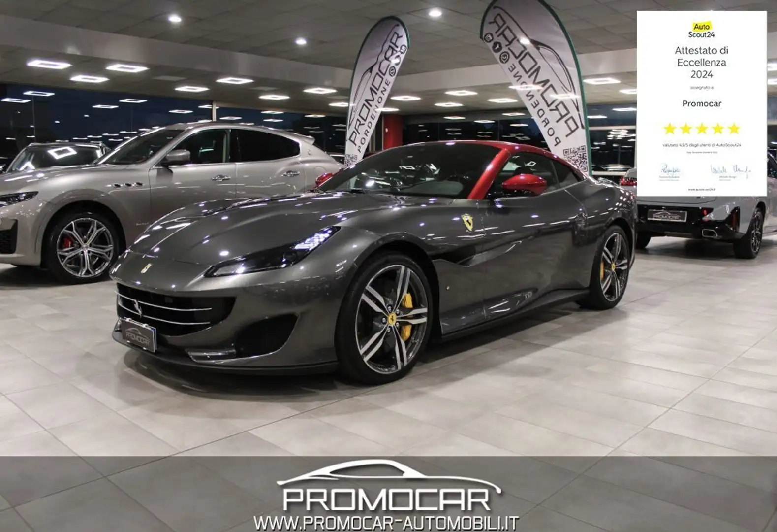 Ferrari Portofino PORTOFINO *SERVICE FERRARI*UNICA*SEDILI DAYTONA* Gris - 1