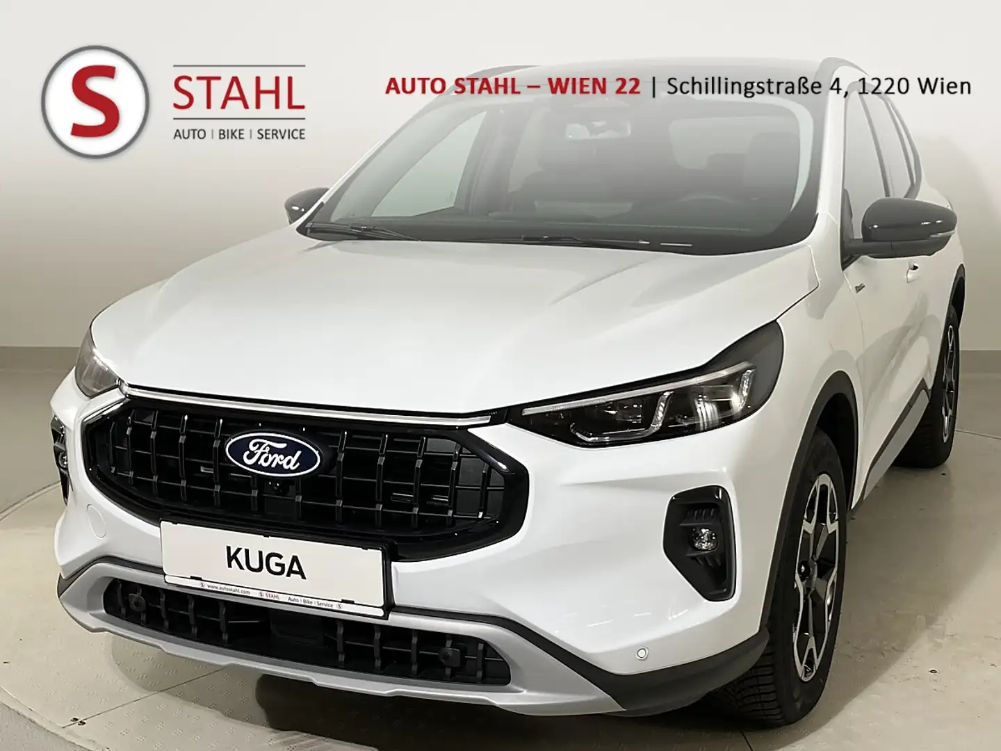 Ford Kuga 2,5 Duratec FHEV Active X Aut. AWD Weiß - 1