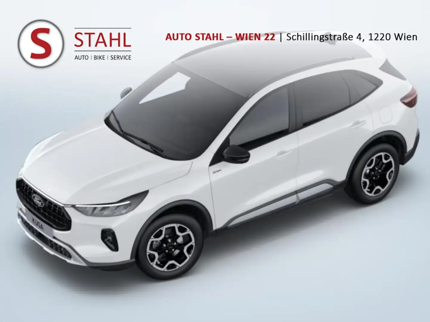 Ford Kuga 2,5 Duratec FHEV Active X Aut. AWD Weiß - 1
