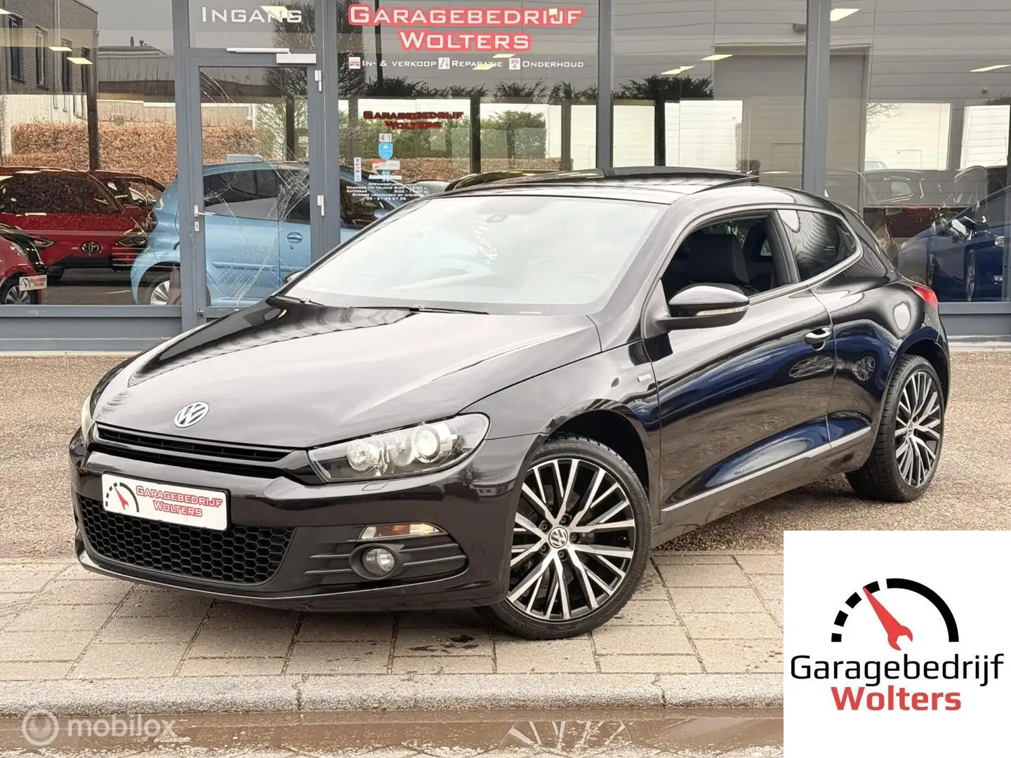 Volkswagen Scirocco 1.4 TSI PANO NAVI CRUISE PARK.HULP Negro - 1