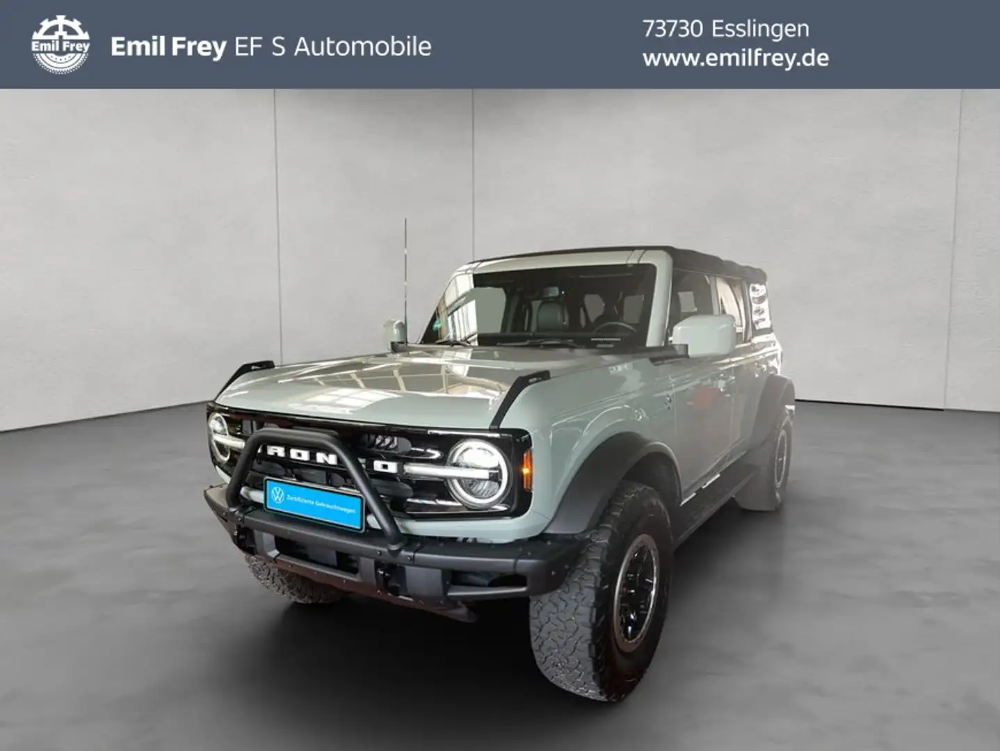 Ford Bronco 2,7 T 4 trg Cabrio Outerbanks 899,- Navi A Grau - 1