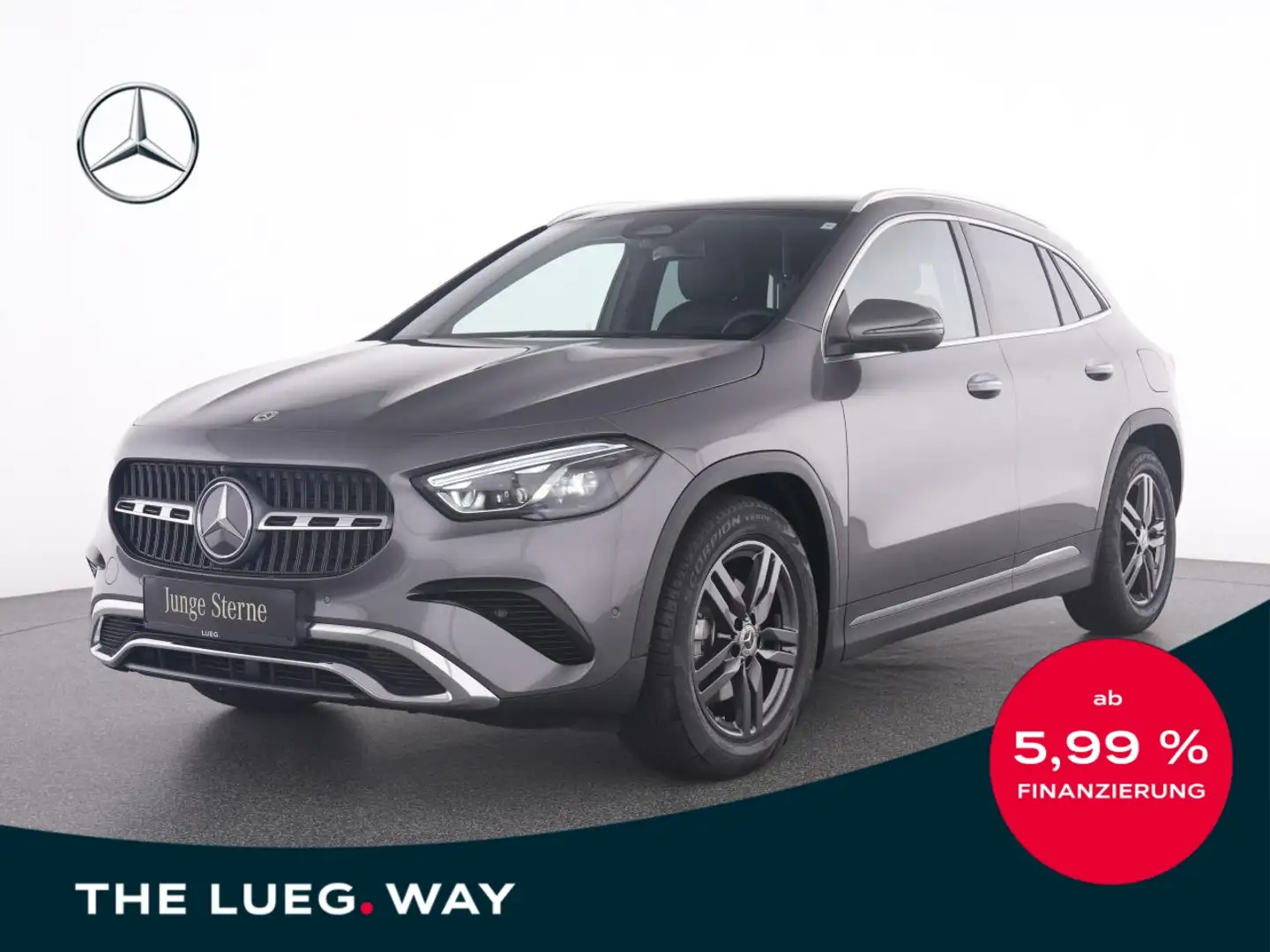 Mercedes-Benz GLA 200 Progressive+Pano+Burm+MBeam+AHK+KeyG+360 Gri - 1