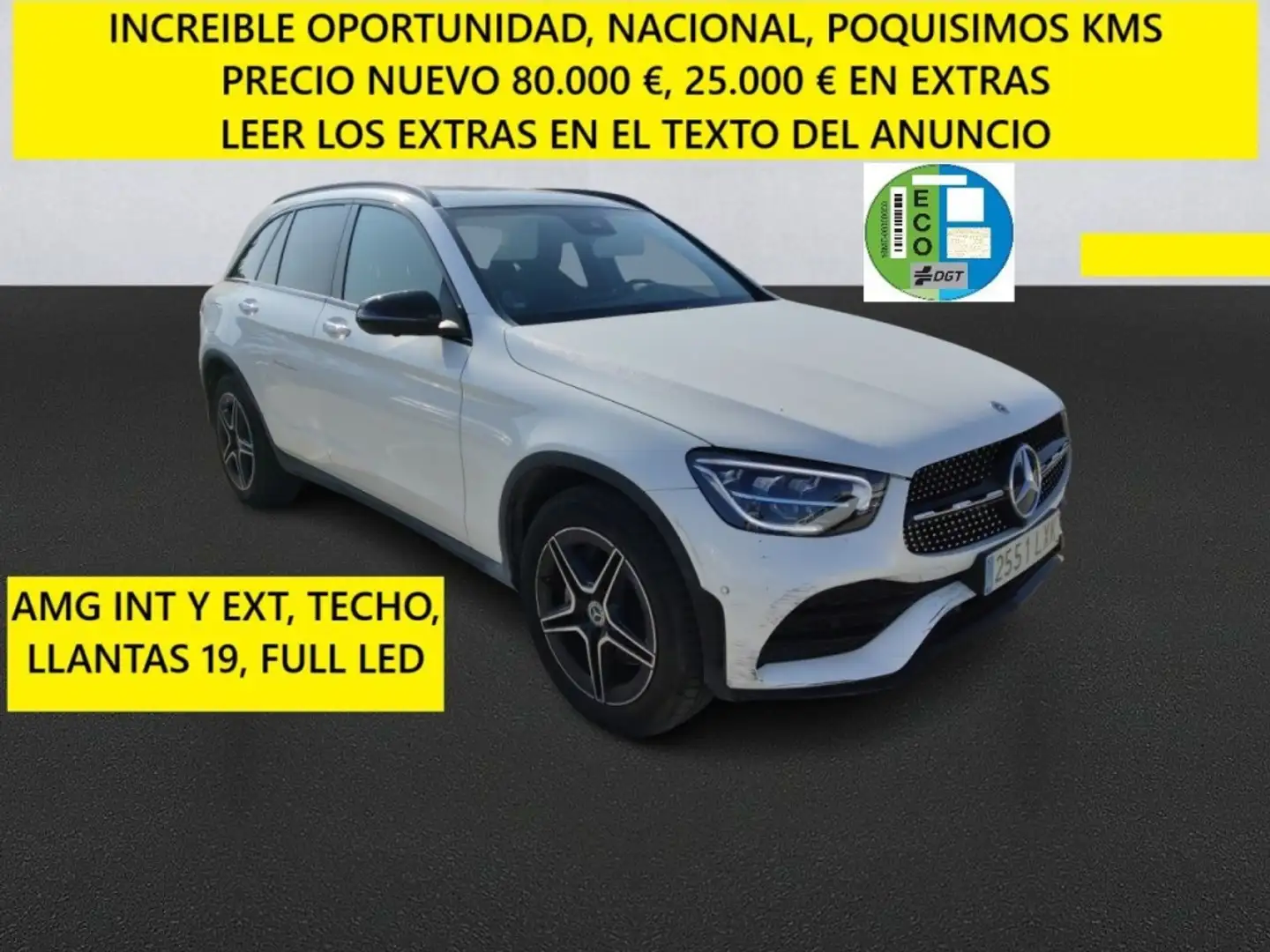 Mercedes-Benz GLC 200 4Matic 9G-Tronic Wit - 1