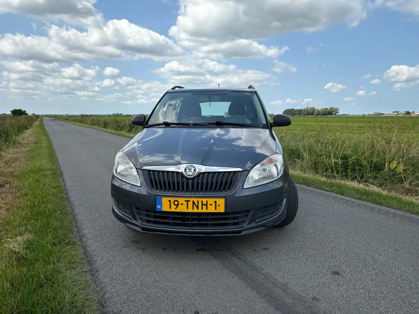 Skoda Fabia 1.2, 2012 met apple carplay Grijs - 2