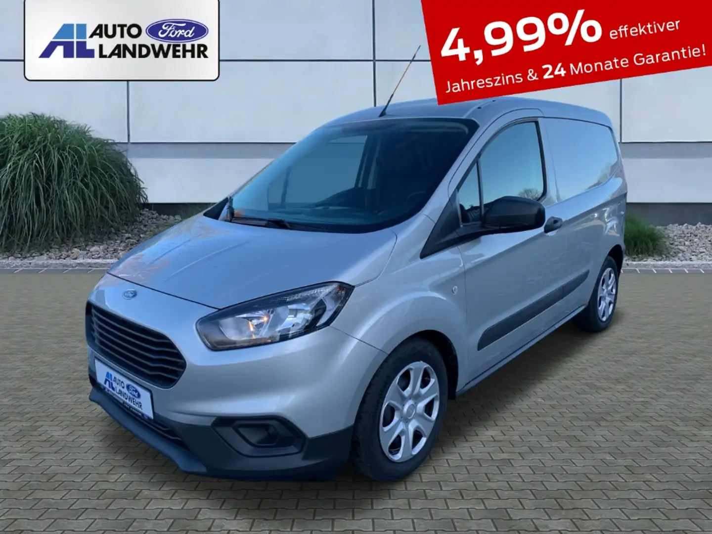 Ford Transit Courier Trend 1.5 TDCi DAB SHZ Notbremsass Plateado - 1