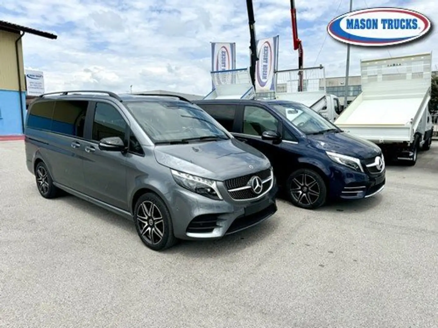 Mercedes-Benz V 300 d 4MATIC AVANTGARDE LONG Grigio - 2