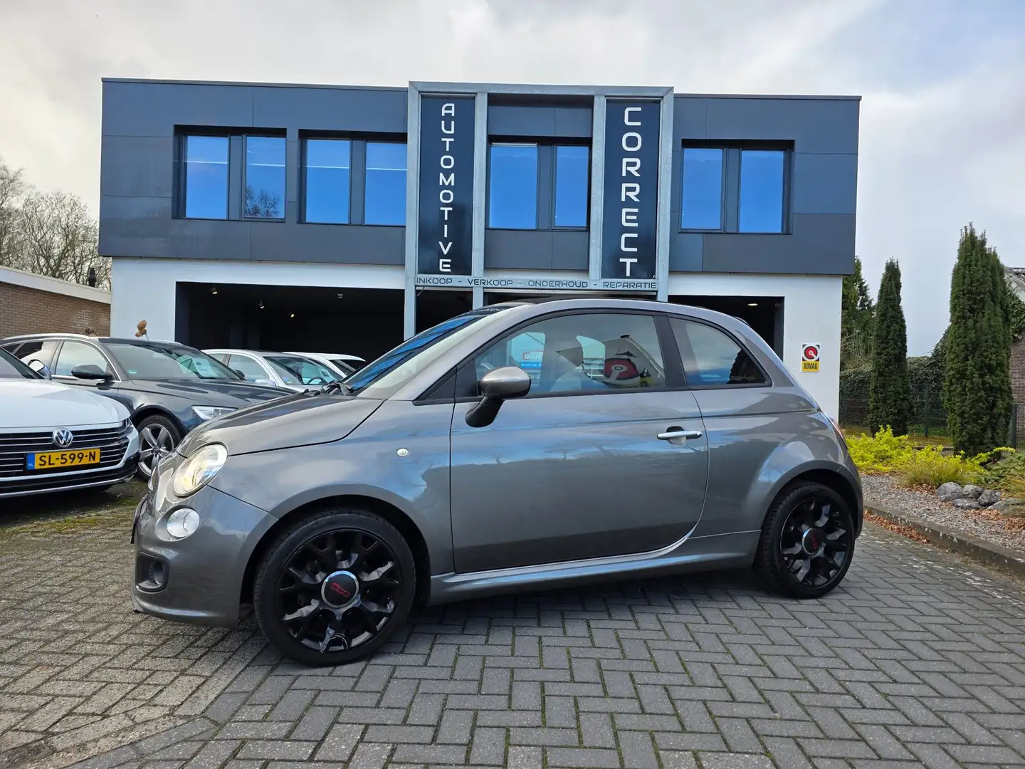 Fiat 500C 0.9 TwinAir Turbo 85 PK |Cabrio| Grau - 1