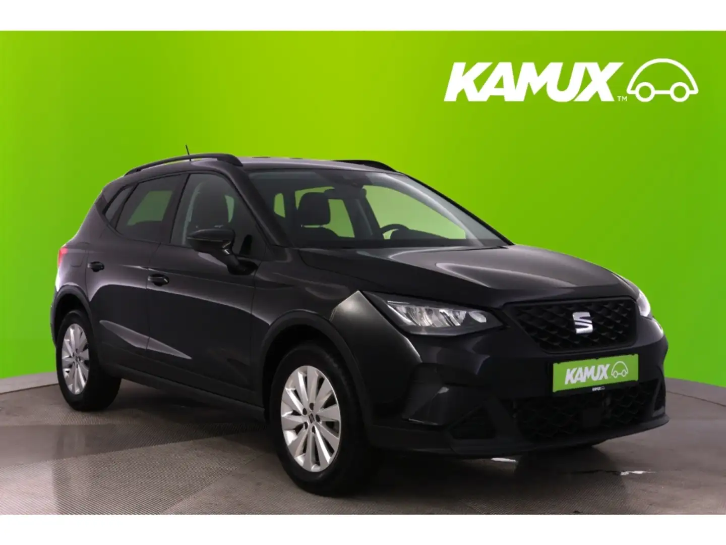 SEAT Arona 1.0TSI Style+LED+NAVI+VIRTUAL+PDC Zwart - 1