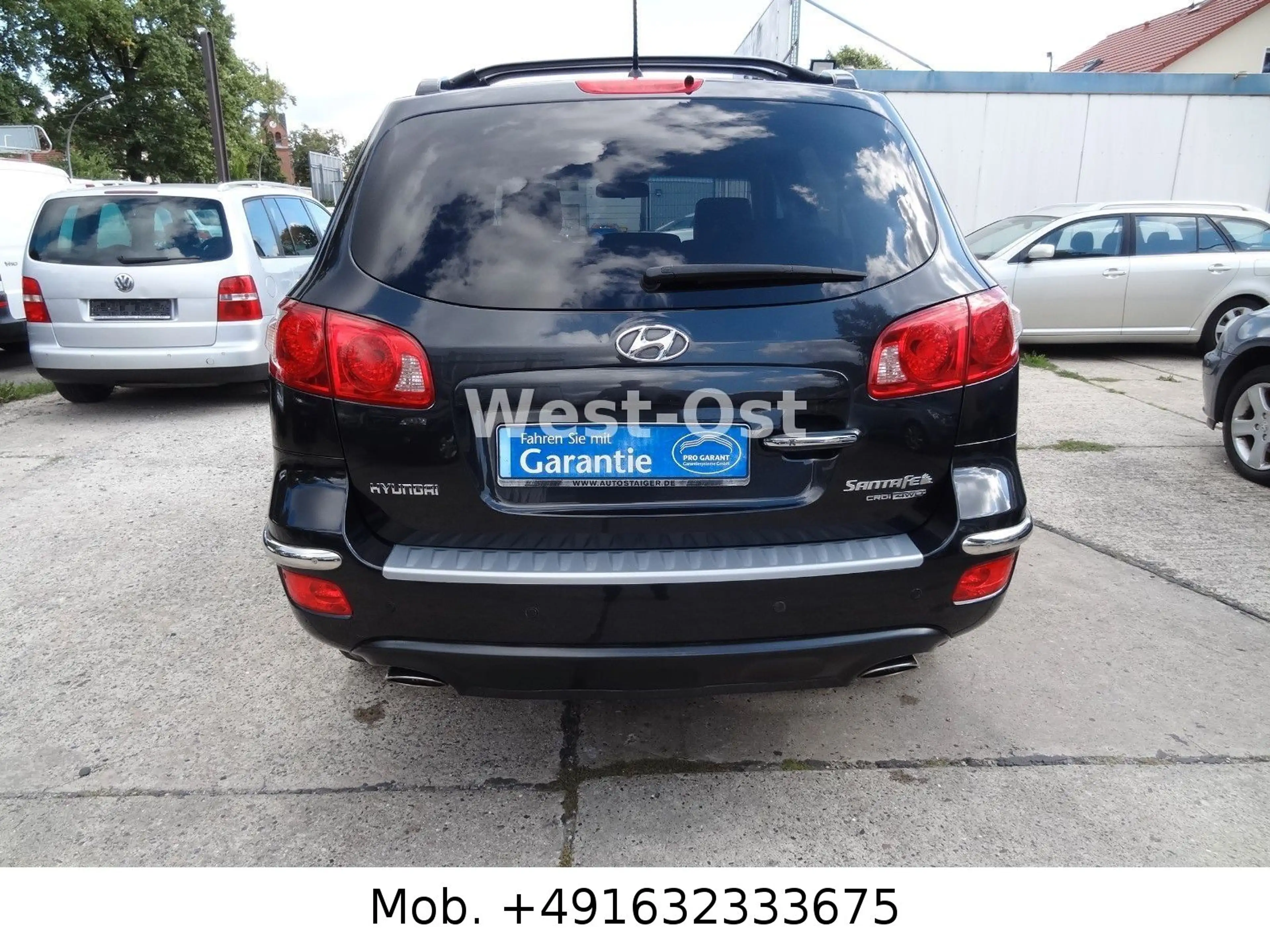 Hyundai SANTA FE 2.2 CRDi GLS 4WD Automat Leder 1 Hand — photo 5