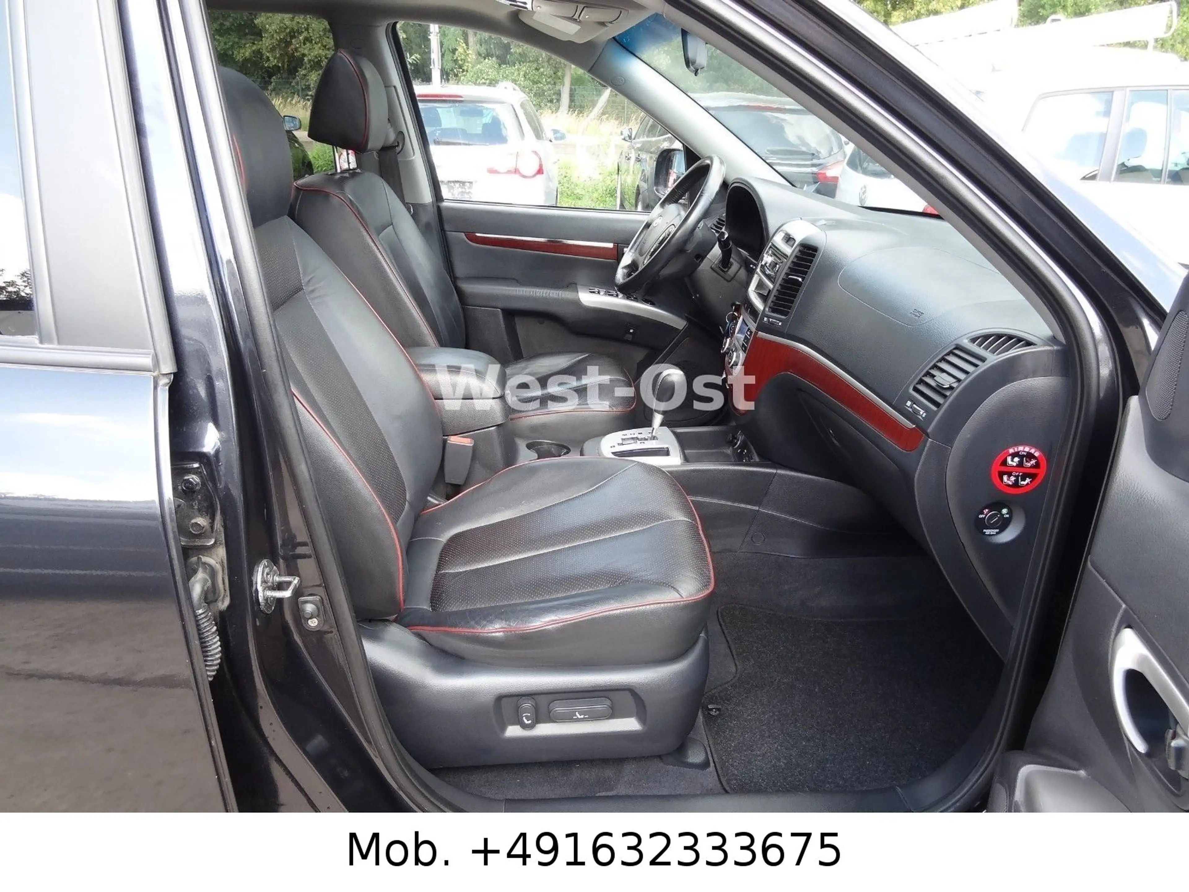 Hyundai SANTA FE 2.2 CRDi GLS 4WD Automat Leder 1 Hand — photo 10