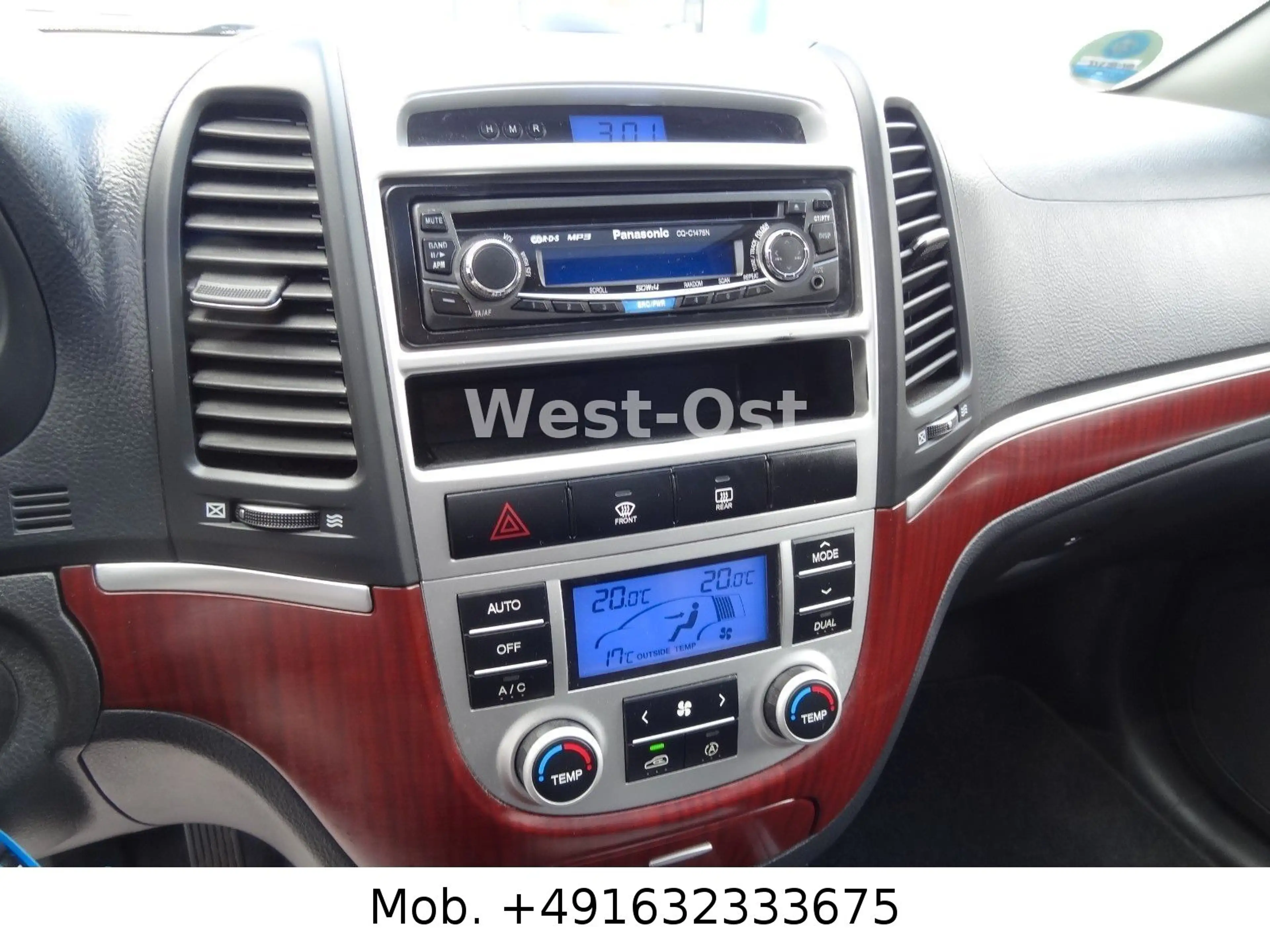 Hyundai SANTA FE 2.2 CRDi GLS 4WD Automat Leder 1 Hand — photo 14