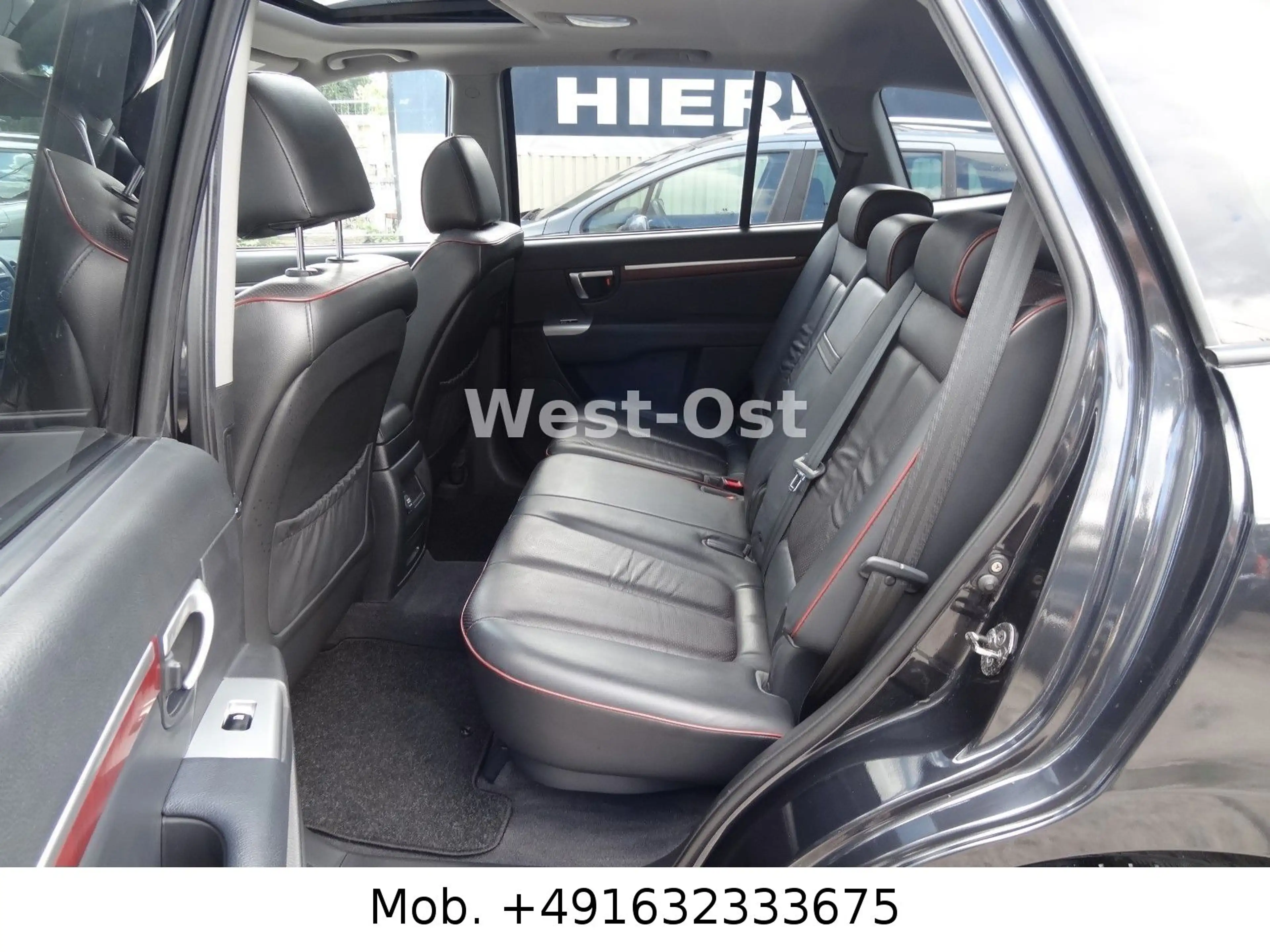 Hyundai SANTA FE 2.2 CRDi GLS 4WD Automat Leder 1 Hand — photo 13