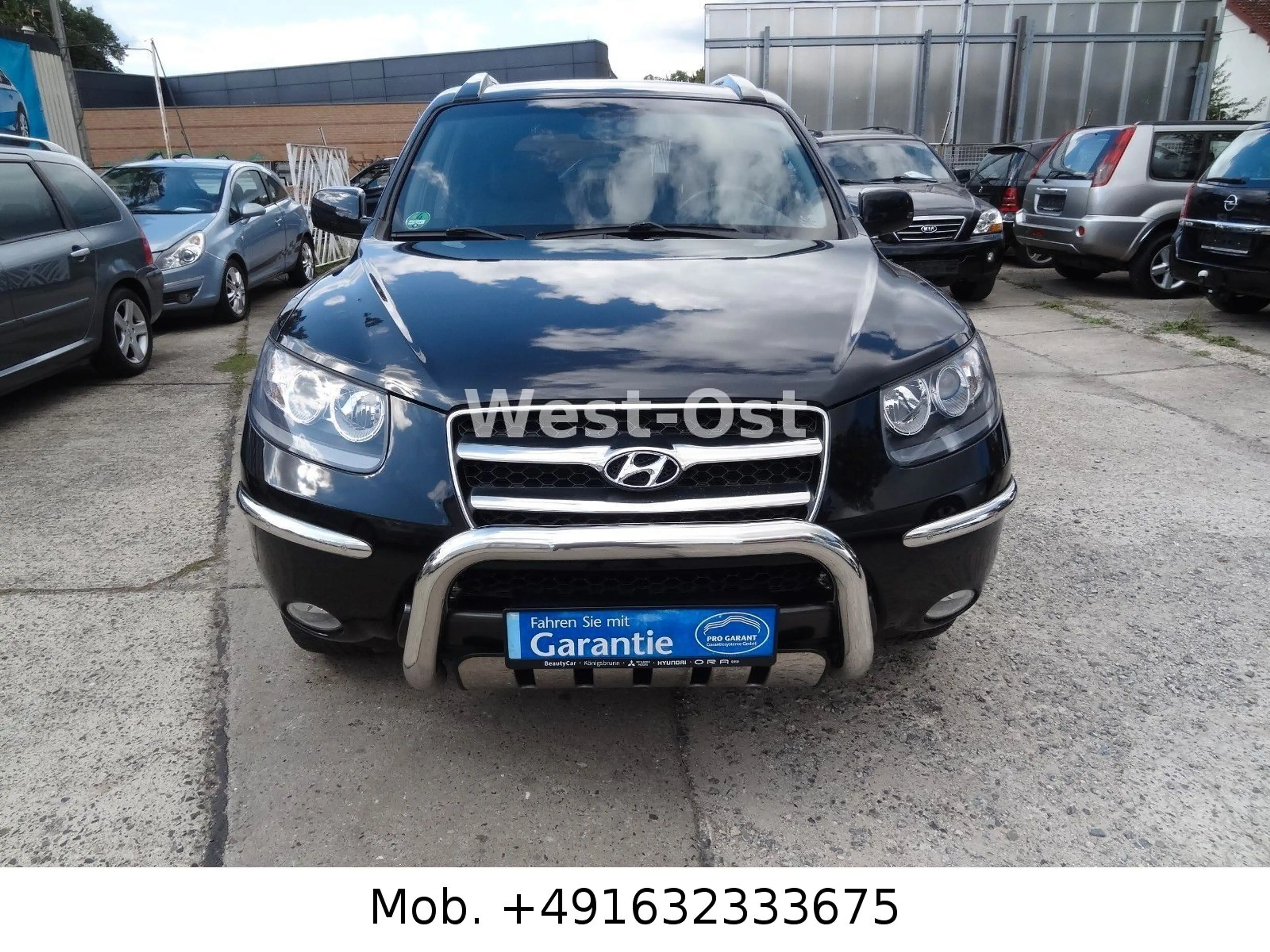 Hyundai SANTA FE 2.2 CRDi GLS 4WD Automat Leder 1 Hand — photo 2