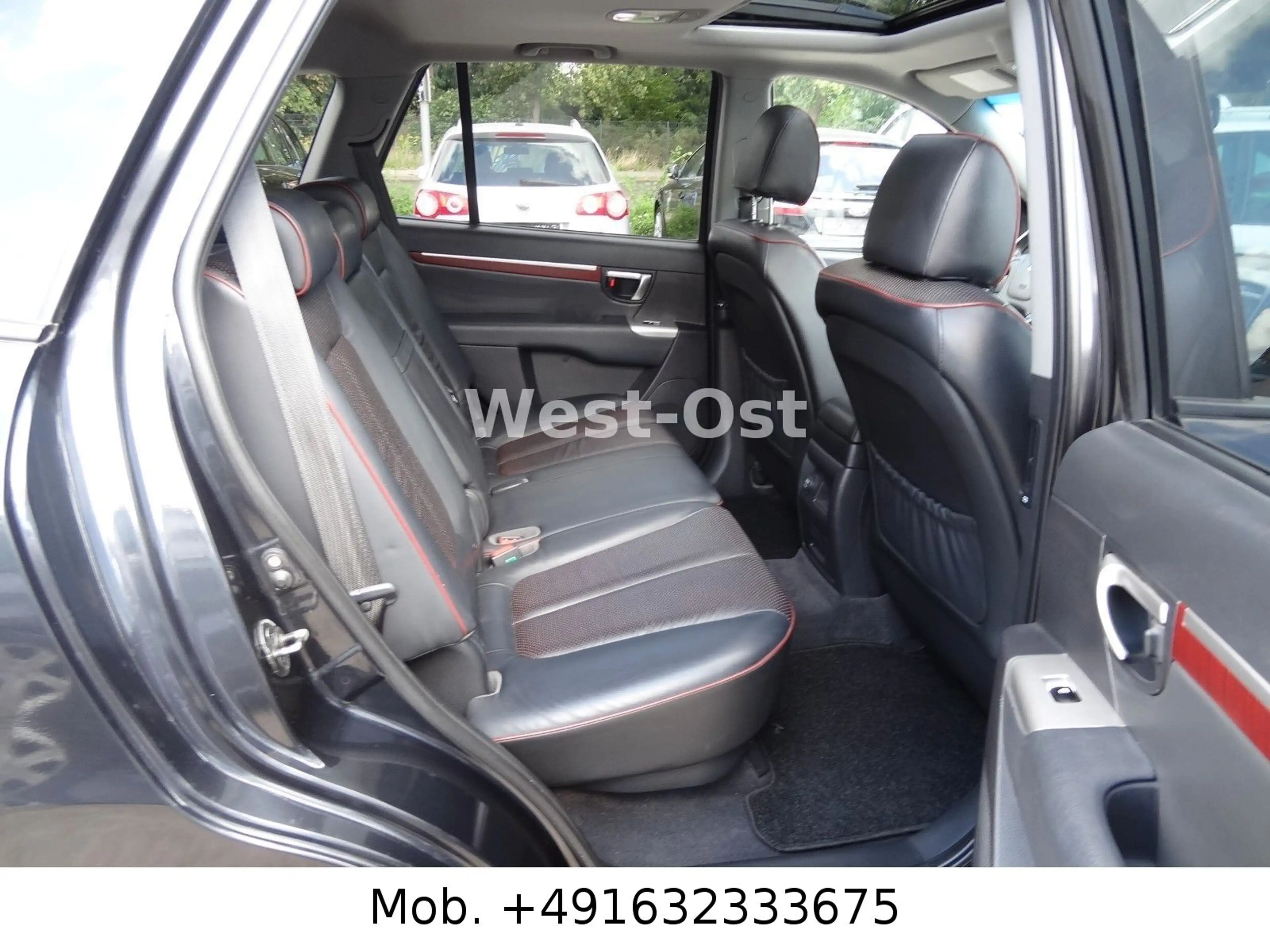 Hyundai SANTA FE 2.2 CRDi GLS 4WD Automat Leder 1 Hand — photo 11
