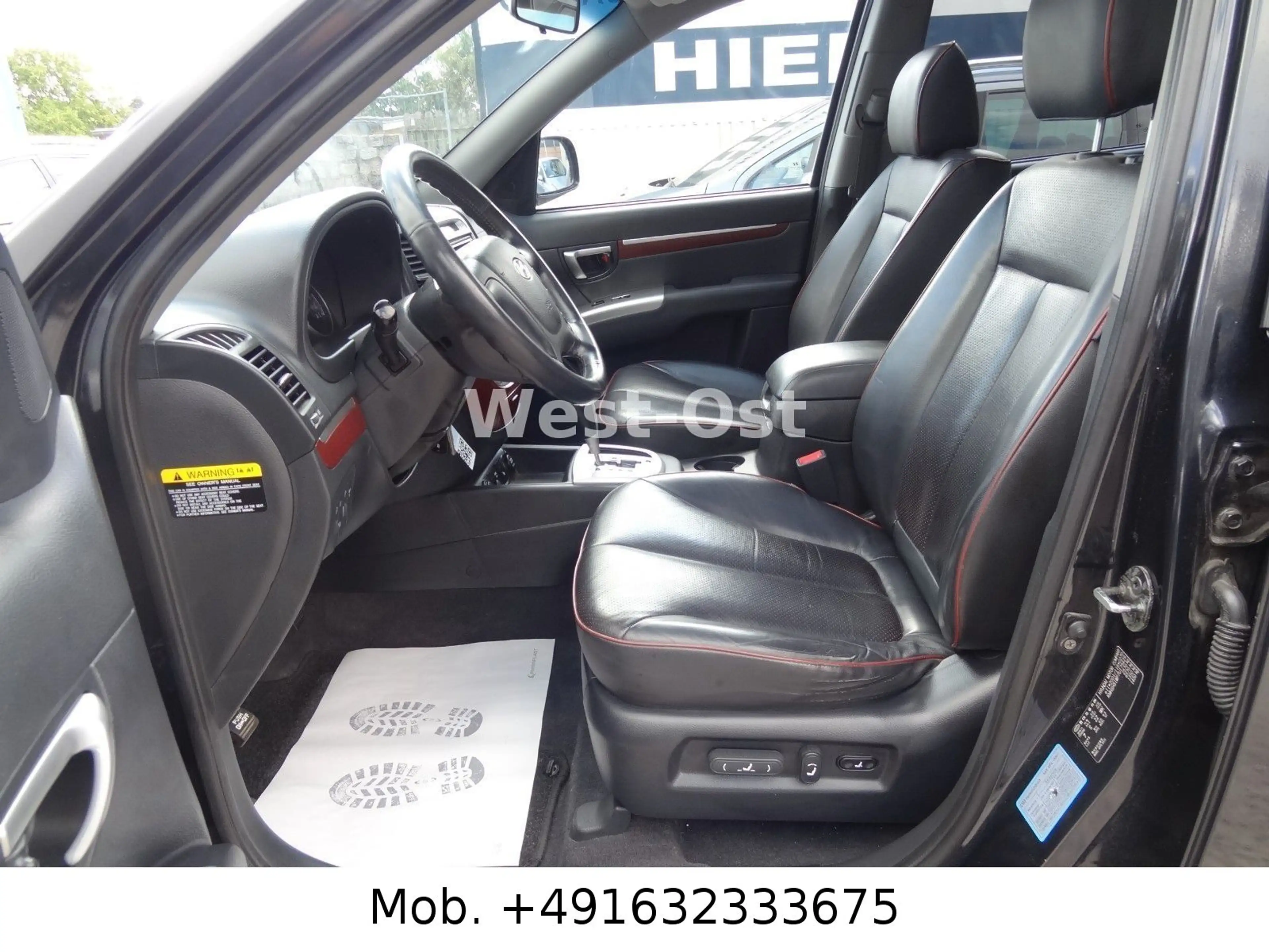 Hyundai SANTA FE 2.2 CRDi GLS 4WD Automat Leder 1 Hand — photo 8
