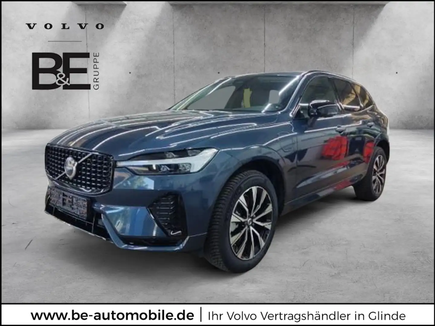 Volvo XC60 T8 Plus Dark Recharge Plug-In Hybrid AWD Blau - 1