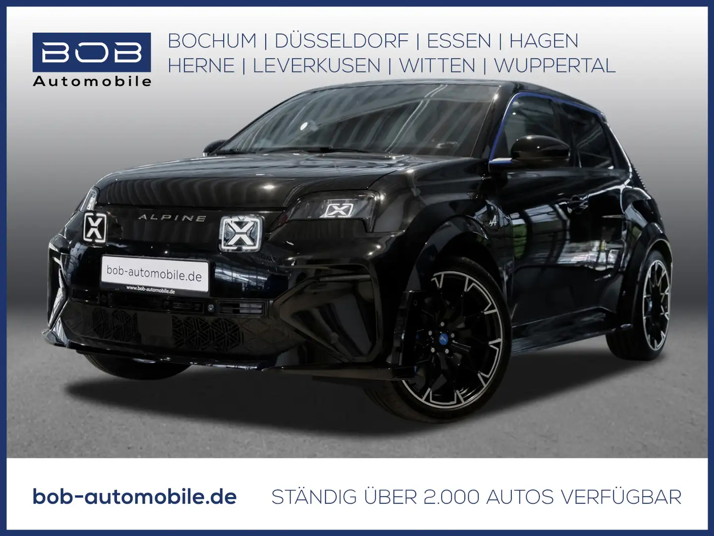 Alpine A290 GT Premium LEDER NAVI SHZ PDC KLIMA LM-Felgen Nero - 1