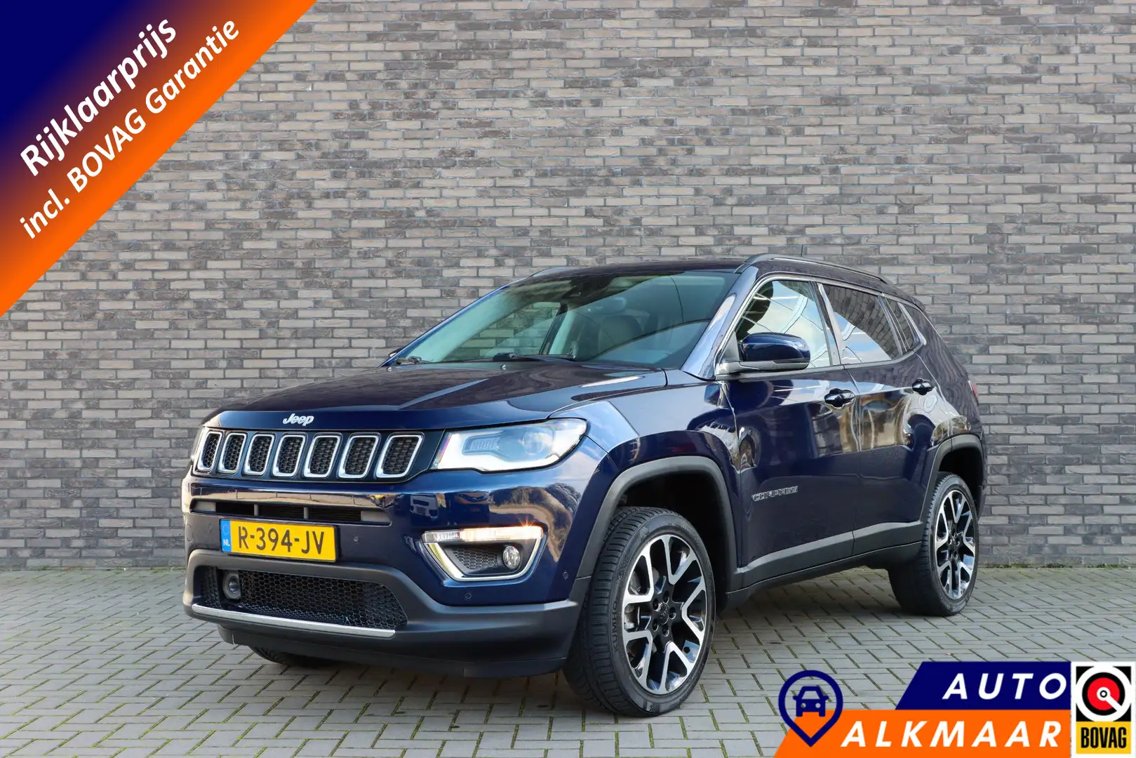 Jeep Compass 1.4 MultiAir Limited 4x4 | Rijklaarprijs - incl.ga Bleu - 1