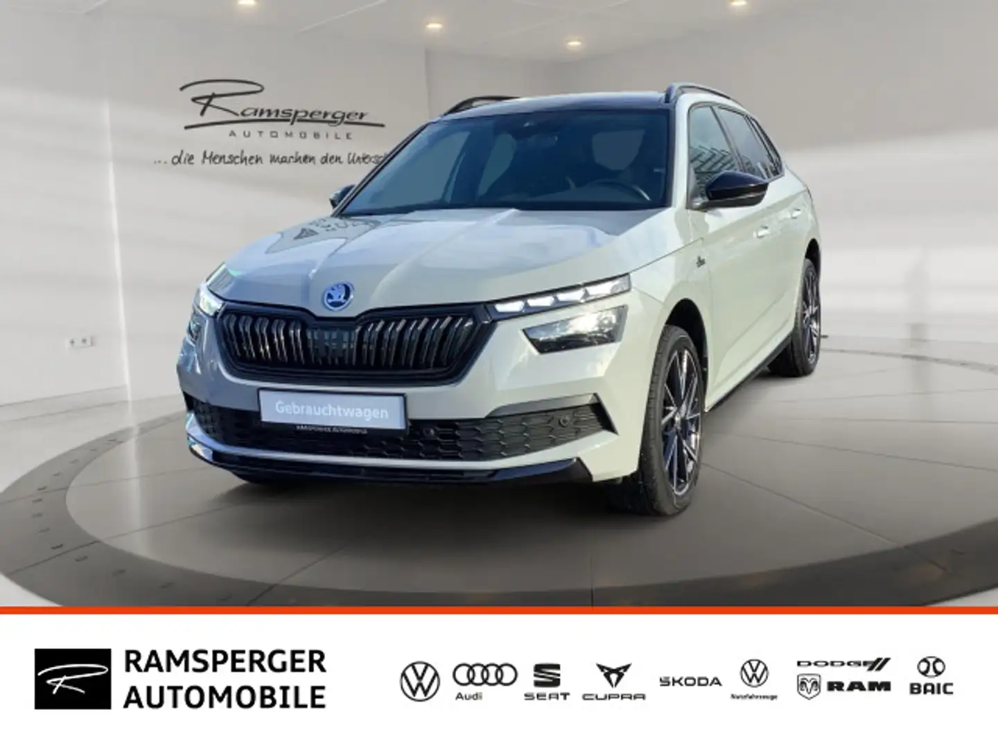 Skoda Kamiq 1.0 TSI Monte Carlo AHK LED APP SHZ PDC Gris - 1