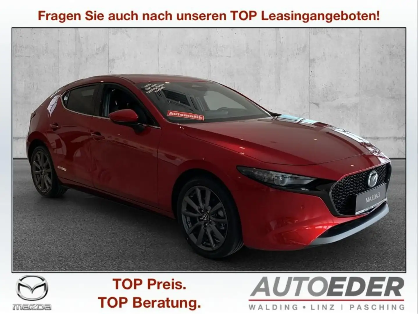 Mazda 3 Mazda3 e-Skyactiv-G140 Exclusive-Line Aut. Rot - 1