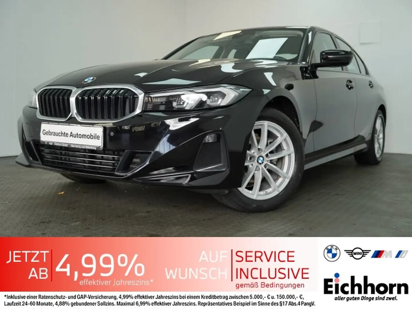 BMW 318 i Limo *SPORTSITZE.NAVI.PARKASSIST* Nero - 1