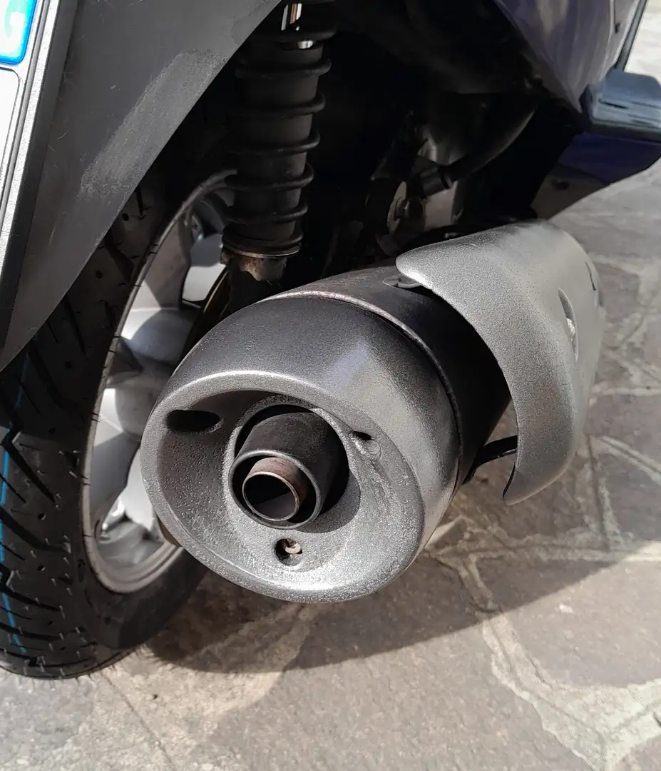 Suzuki Burgman 200 Bleu - 2