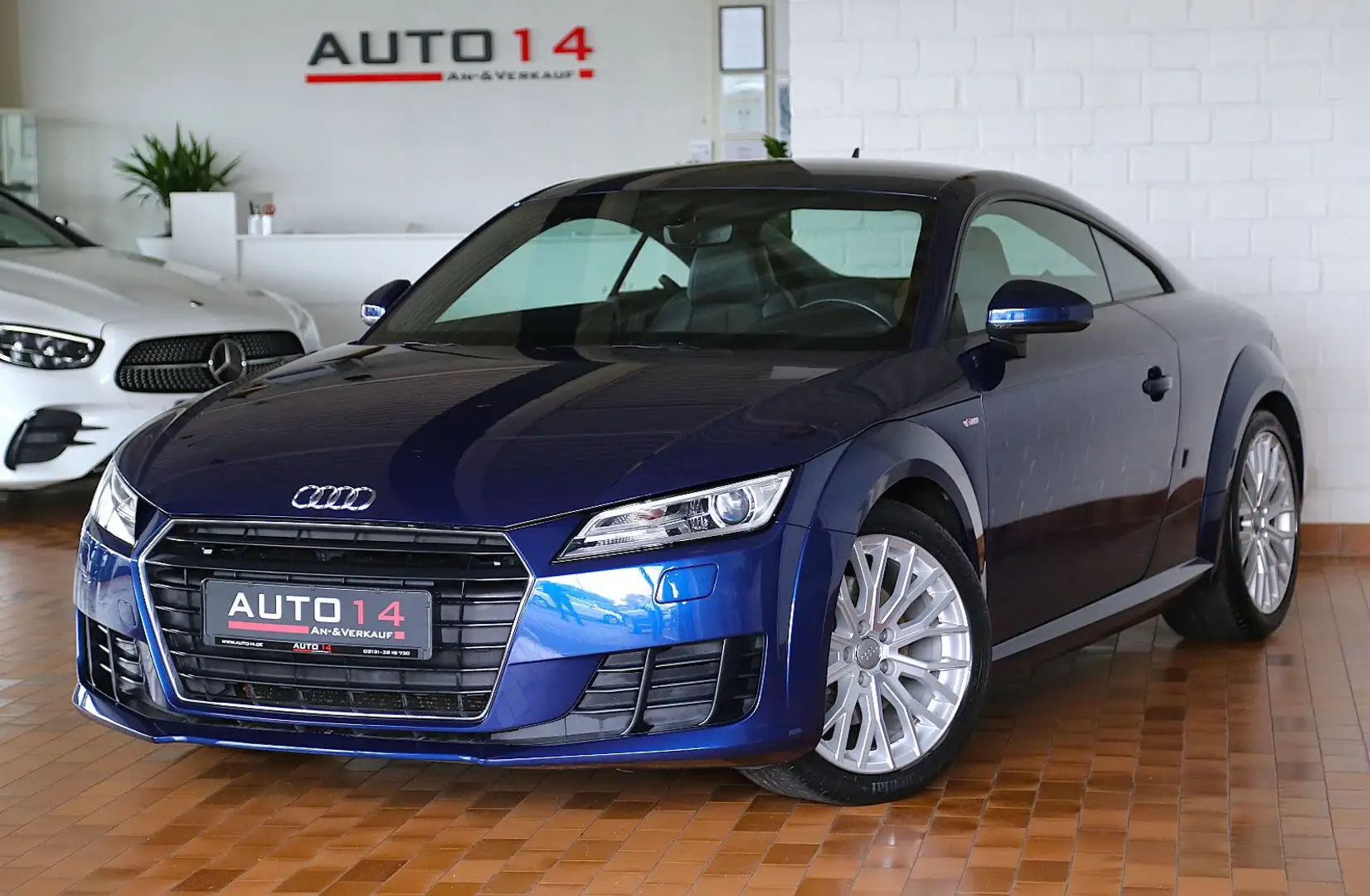 Audi TT Coupe 1.8 TFSI S-Line Xenon PDC DSP SH 1.Hand Bleu - 1