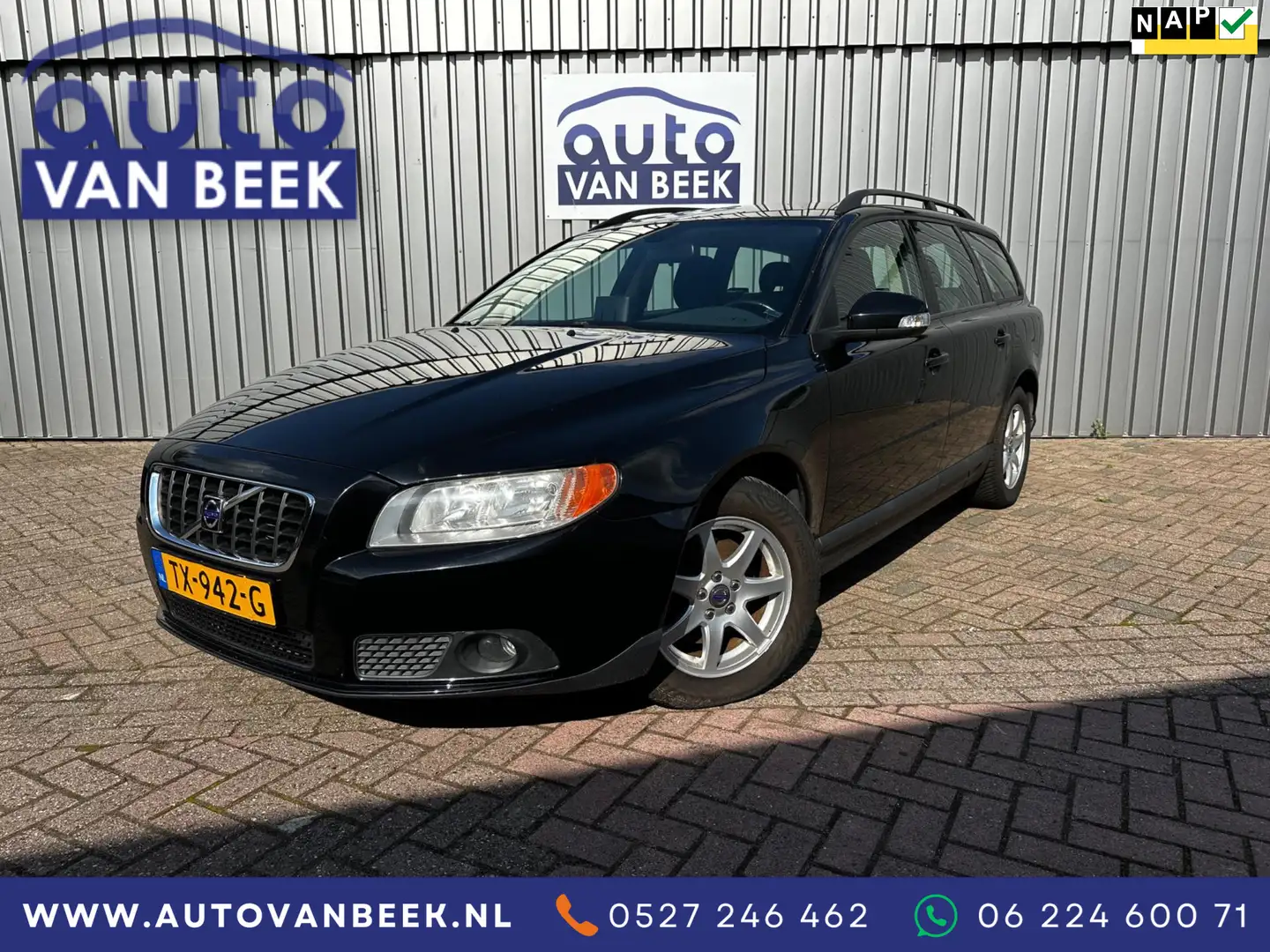 Volvo V70 2.0|Cruise|Nav|Trekhaak|Nieuwe APK!**ACTIE** Schwarz - 1