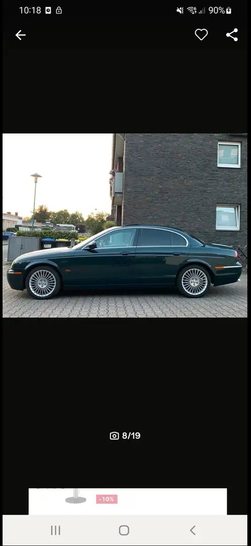 Jaguar S-Type 2.7 Twin Turbo Diesel Aut. Yeşil - 1