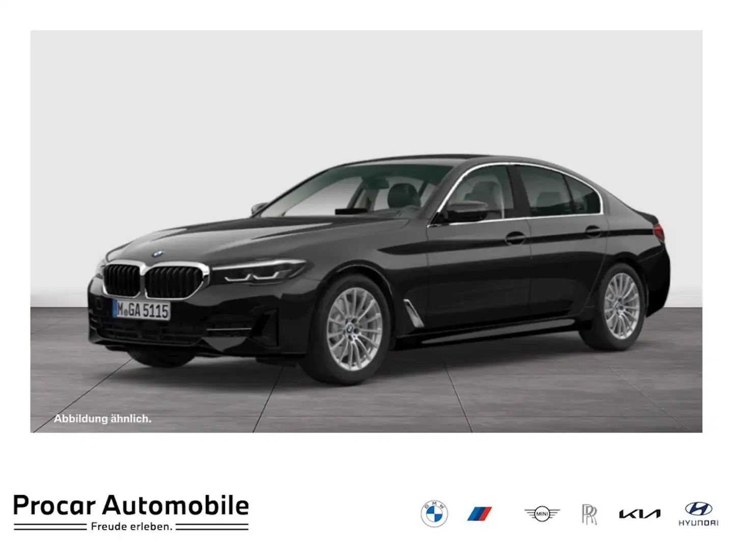 BMW 520 d LED DA ACC PA+ HuD Standh. LC Prof. Lhz Schwarz - 1