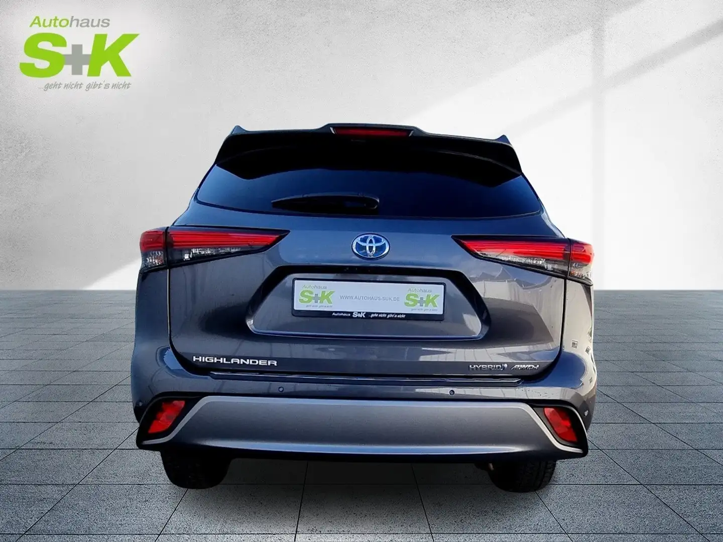 Toyota Highlander 2.5 Hybrid Luxury*CARPLAY+SAFETYSENSE+LED**** Grijs - 2