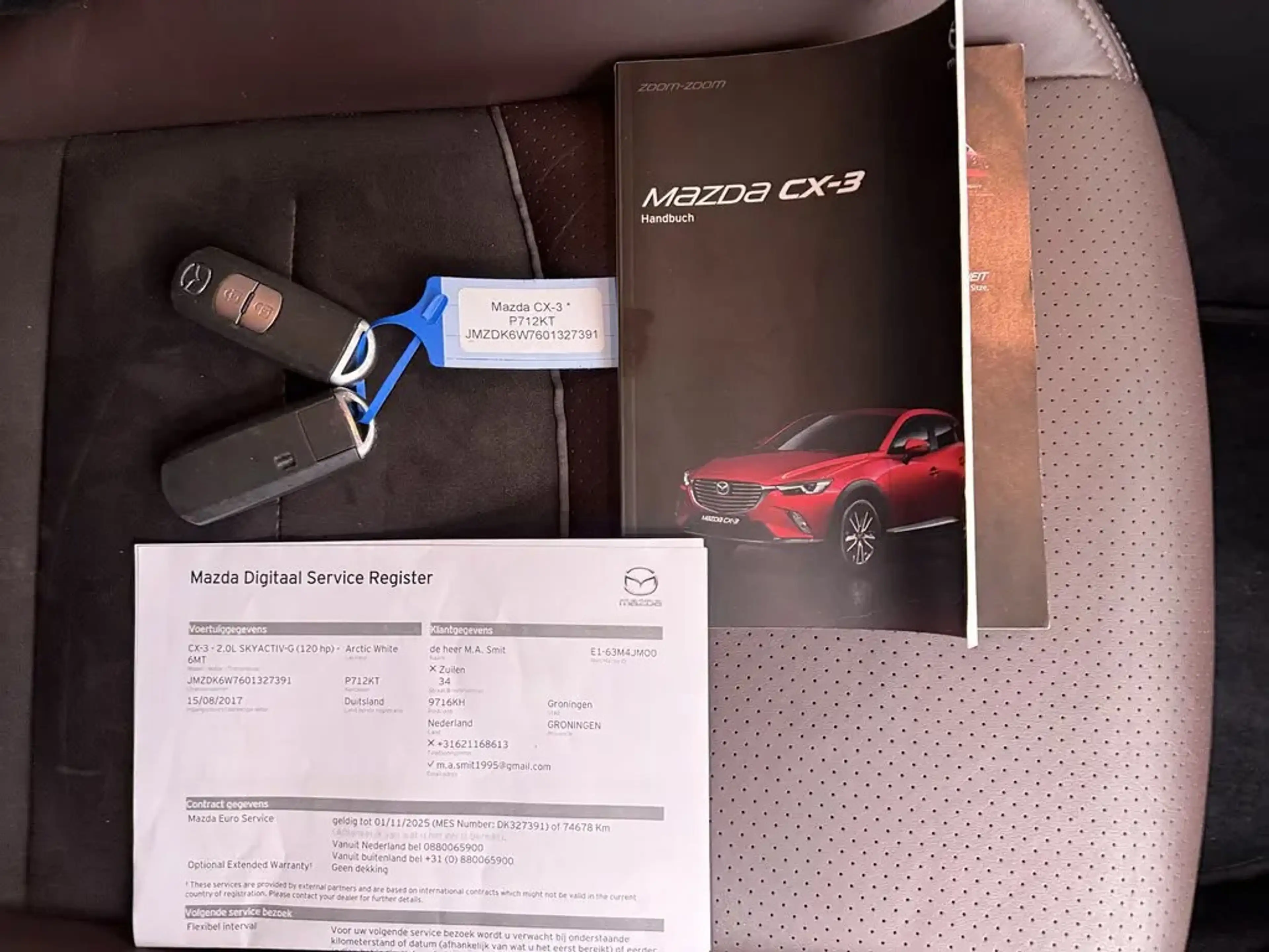 Mazda CX-3 2.0 SkyActiv-G 120 GT-M | ACC | Leder | Camera | N — photo 22
