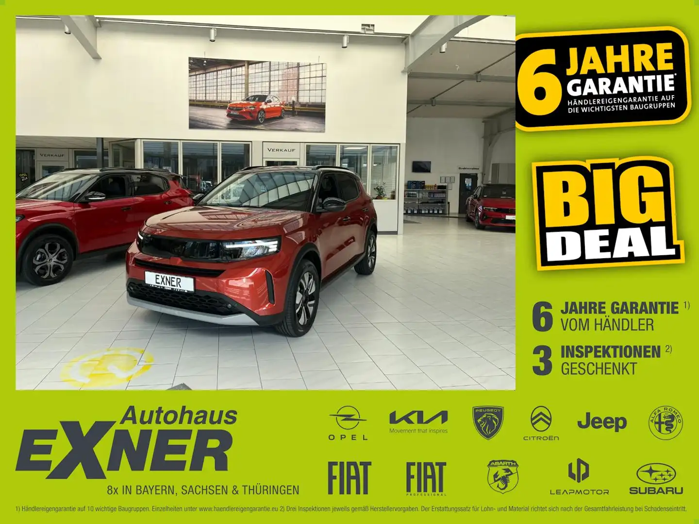 Opel Frontera Electric GS Lenkrad-, Sitzheizung vorne Orange - 1