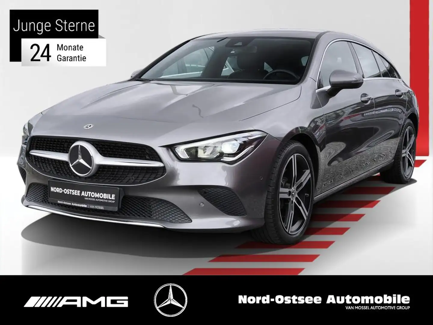 Mercedes-Benz CLA 200 SB PROGRESSIVE PARKPAKET LED Grijs - 1