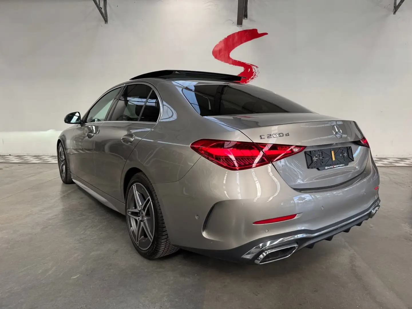 Mercedes-Benz C 200 C 200 d AMG Line / FULL OPTIONS Gris - 2