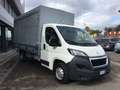 Peugeot Boxer 163CV CASSONE+TELO 4315X2100 KM 109800 PREZZ+ IVA Blanc - thumbnail 3