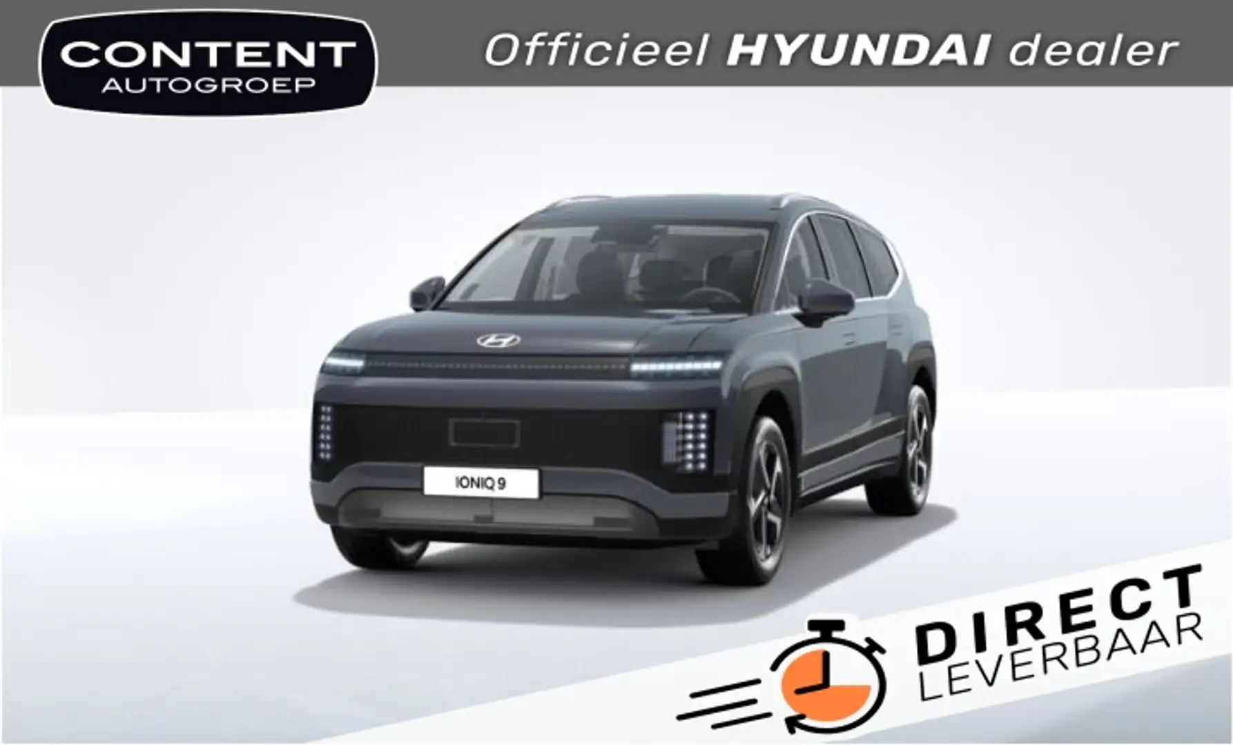 Hyundai IONIQ 9 110,3 kWh 218pk RWD Connect I Nu te bestellen Grijs - 1