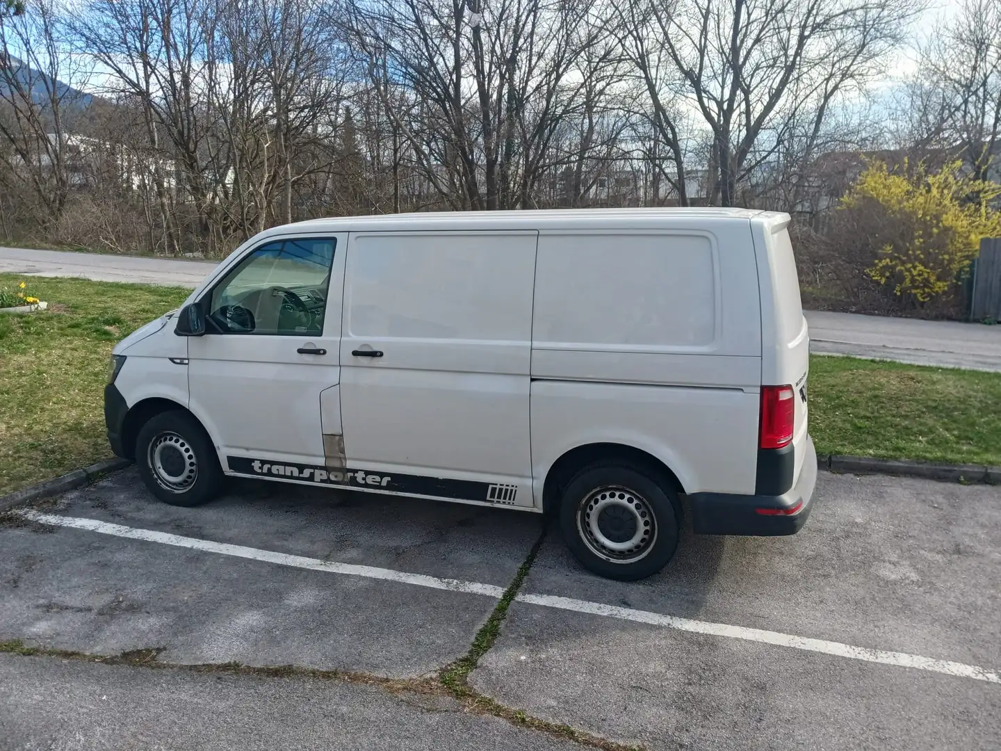 Volkswagen Transporter Weiß - 2