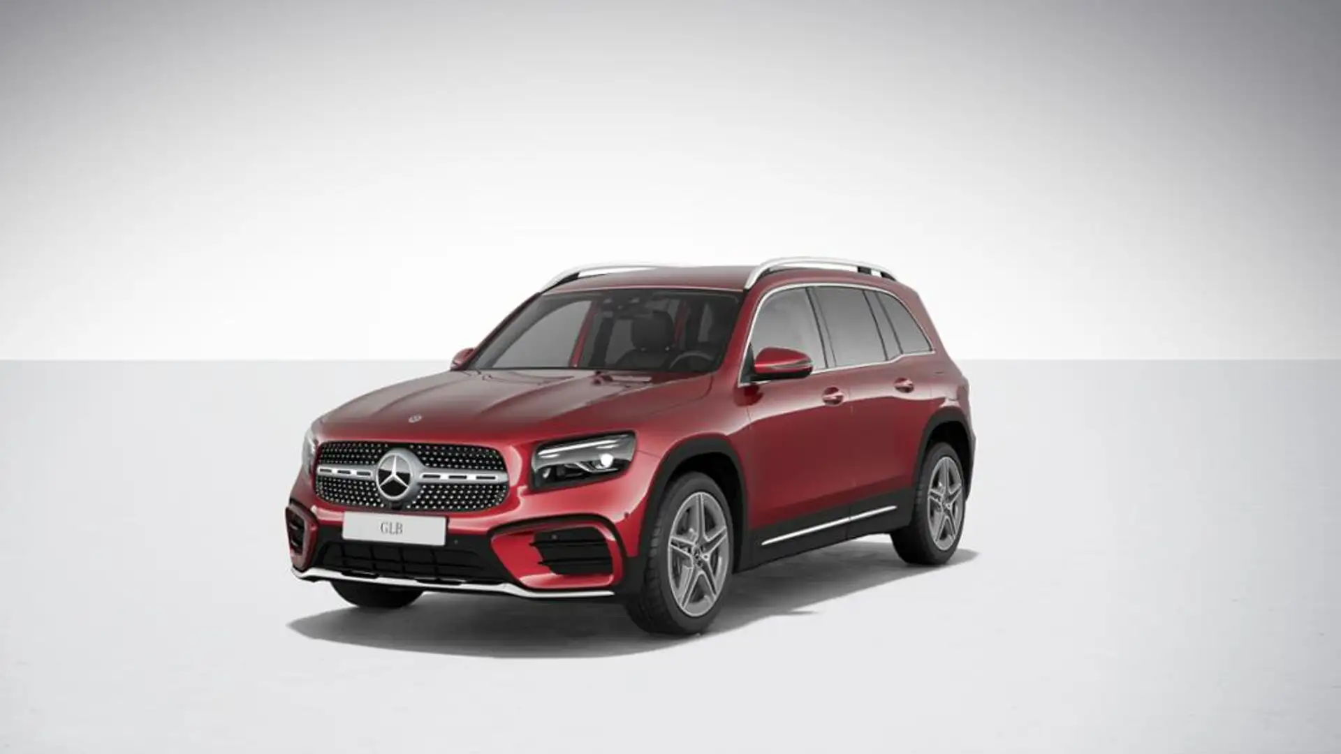 Mercedes-Benz GLB 220 4M AMG/MULTIBEAM/AHK/Fahrass/KeylessGO Rot - 1