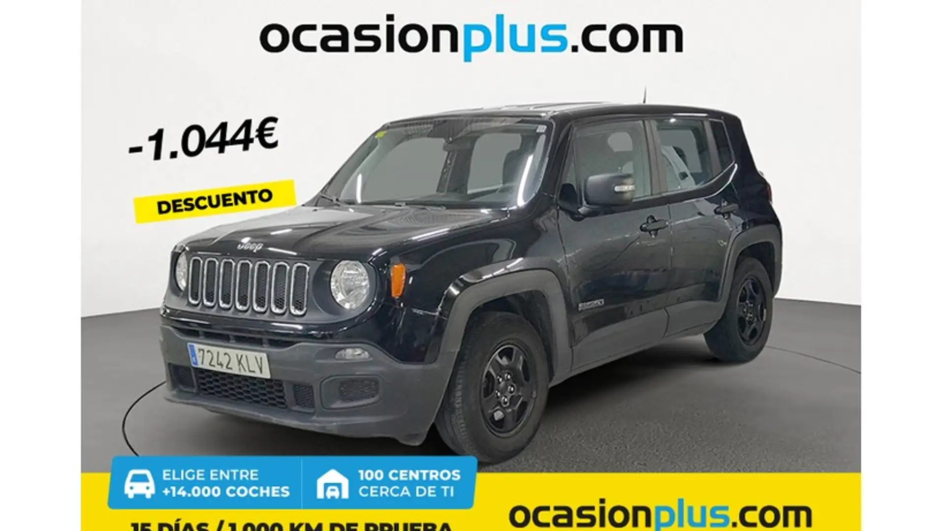 Jeep Renegade 1.6 E.TorQ Sport 4x2 Negro - 1
