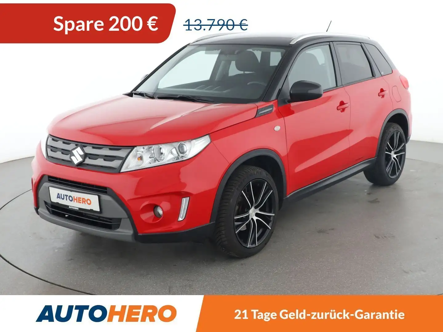 Suzuki Vitara 1.6 Comfort 4x2*TEMPO*LIM*CAM*SHZ* Roşu - 1