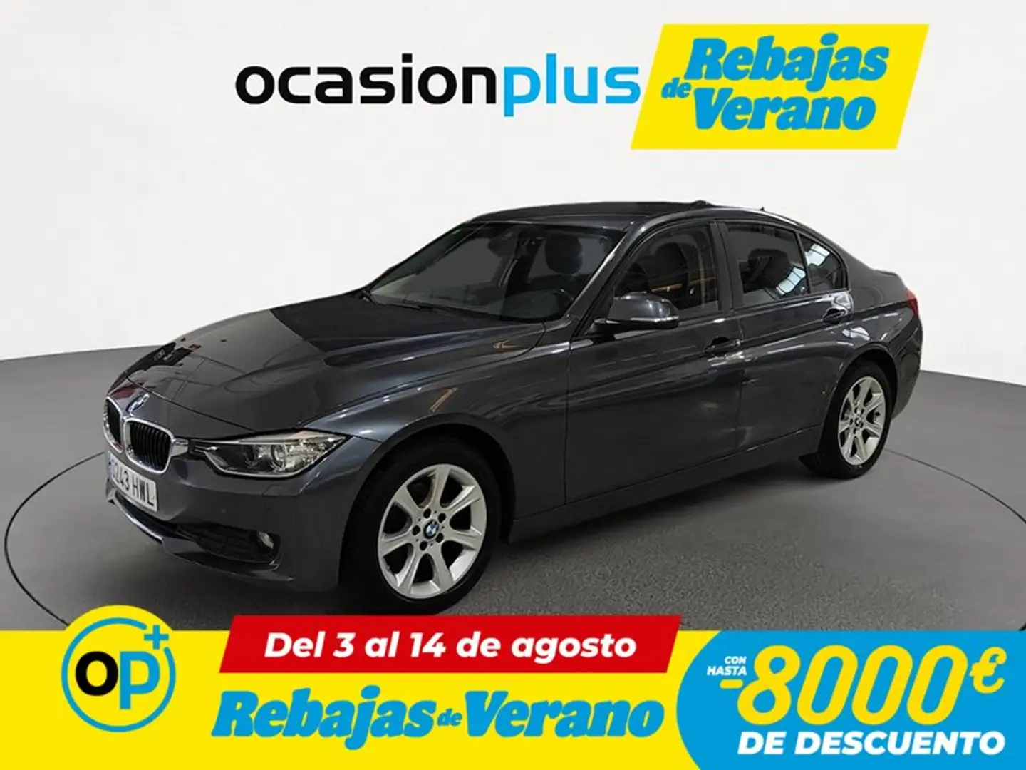 BMW 318 318d Gris - 1