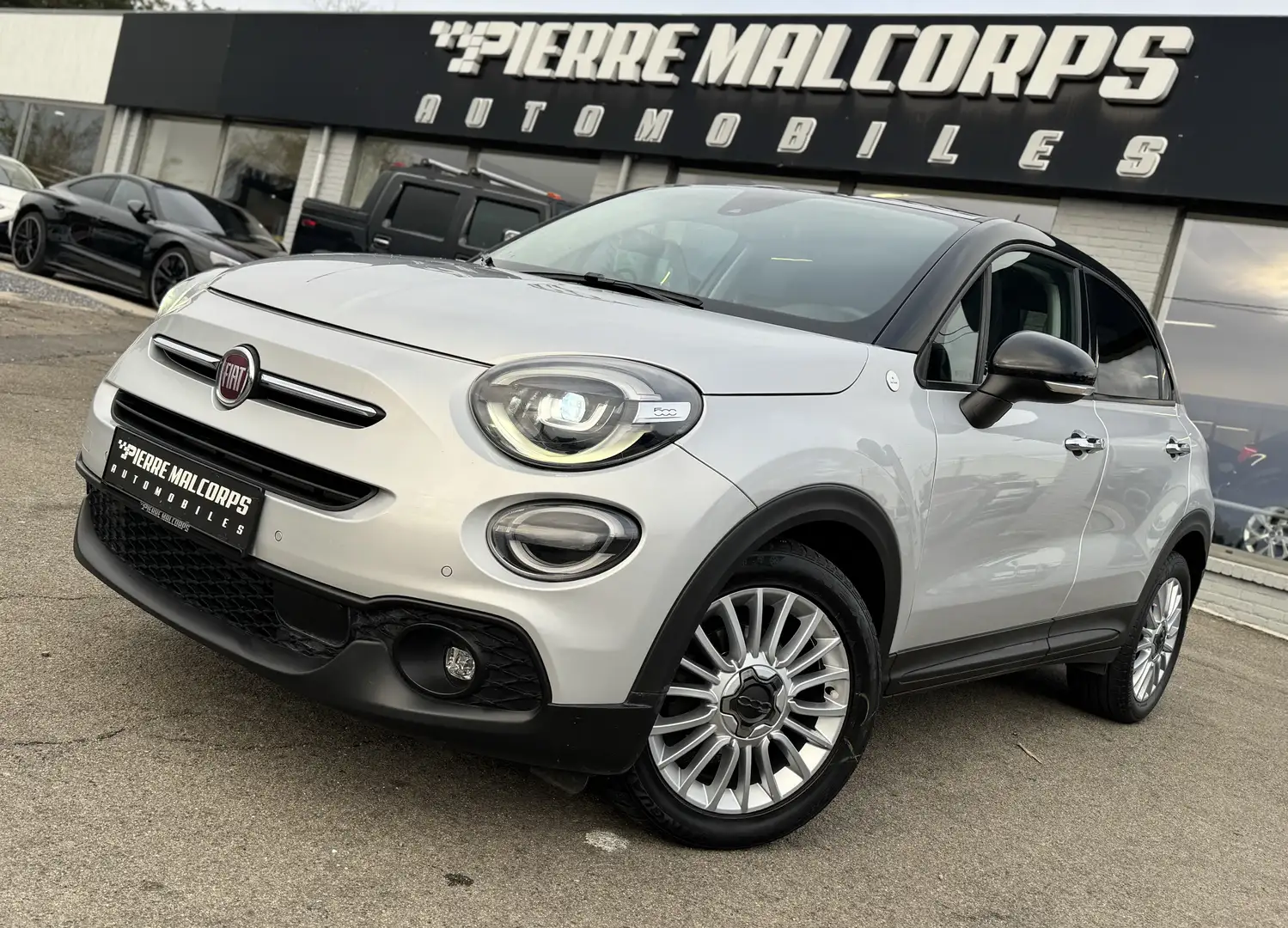 Fiat 500X 1.0 HEY GOOGLE! NAV / BLUETOOTH/ CAMERA / AIRCO Zilver - 1