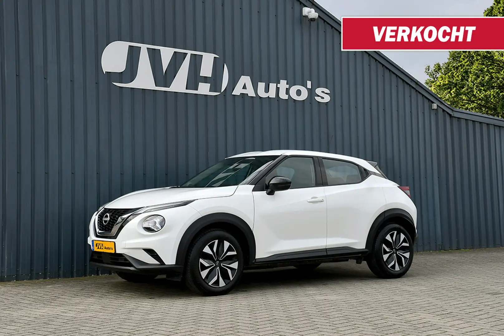 Nissan Juke 1.0 DiG-T Acenta 09-2023 | Ecc | AppleCarPlay | Ca Blanc - 1
