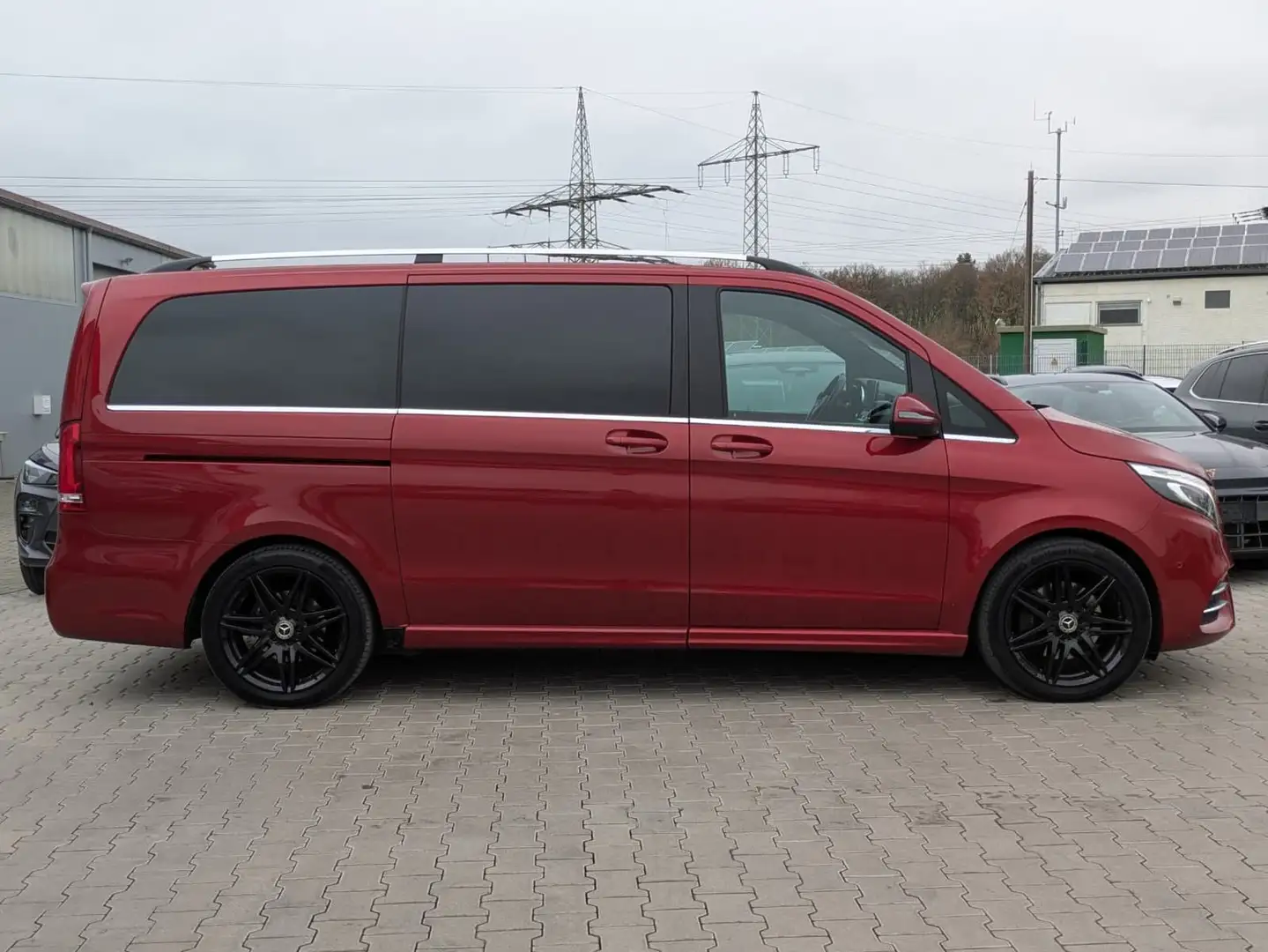 Mercedes-Benz V 300 d AVANTGARDE lang AMG StandH.*DISTR.*AHK Piros - 2