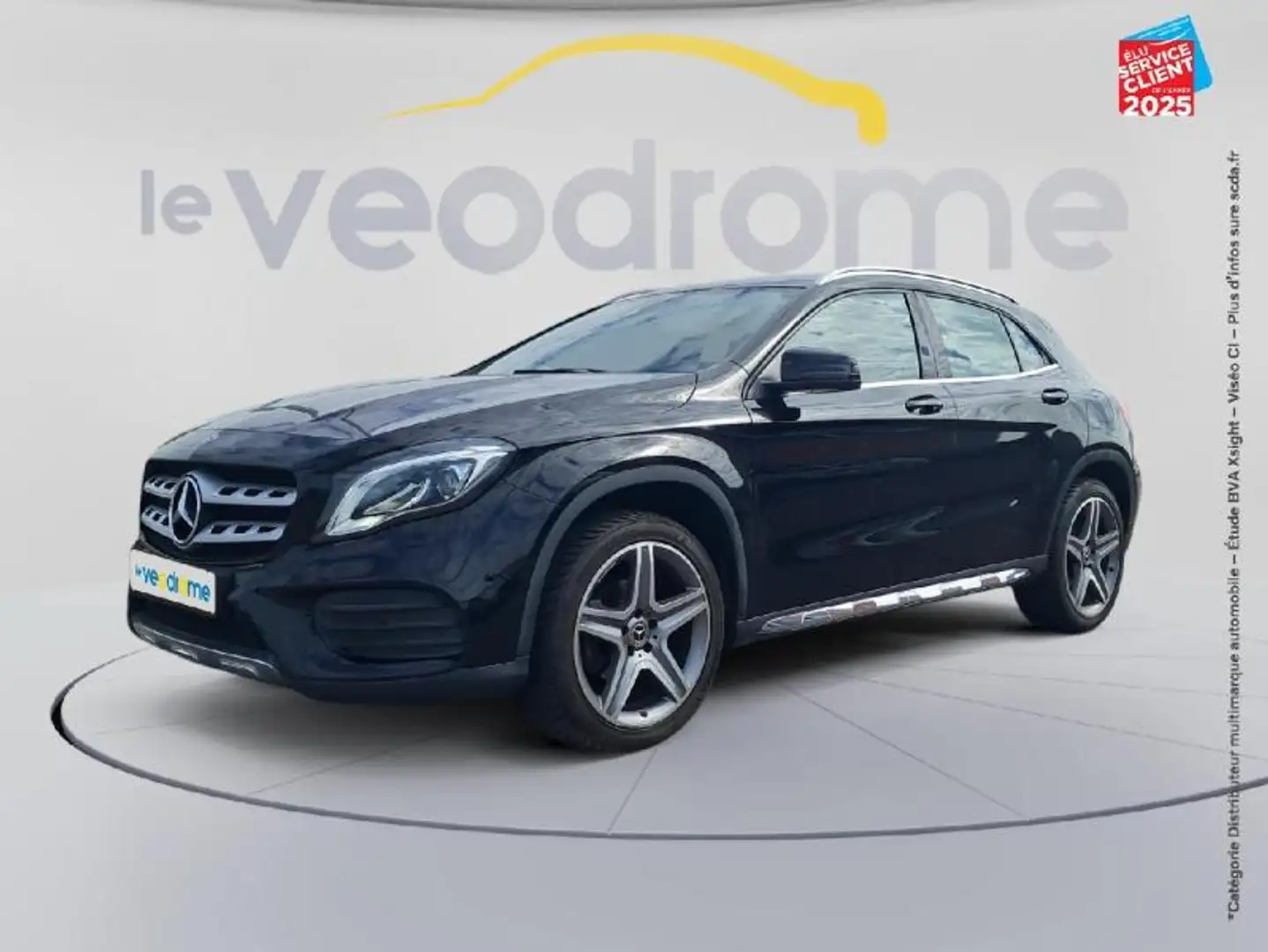 Mercedes-Benz GLA 180 180 122ch Fascination 7G-DCT Euro6d-T GPS Negro - 1